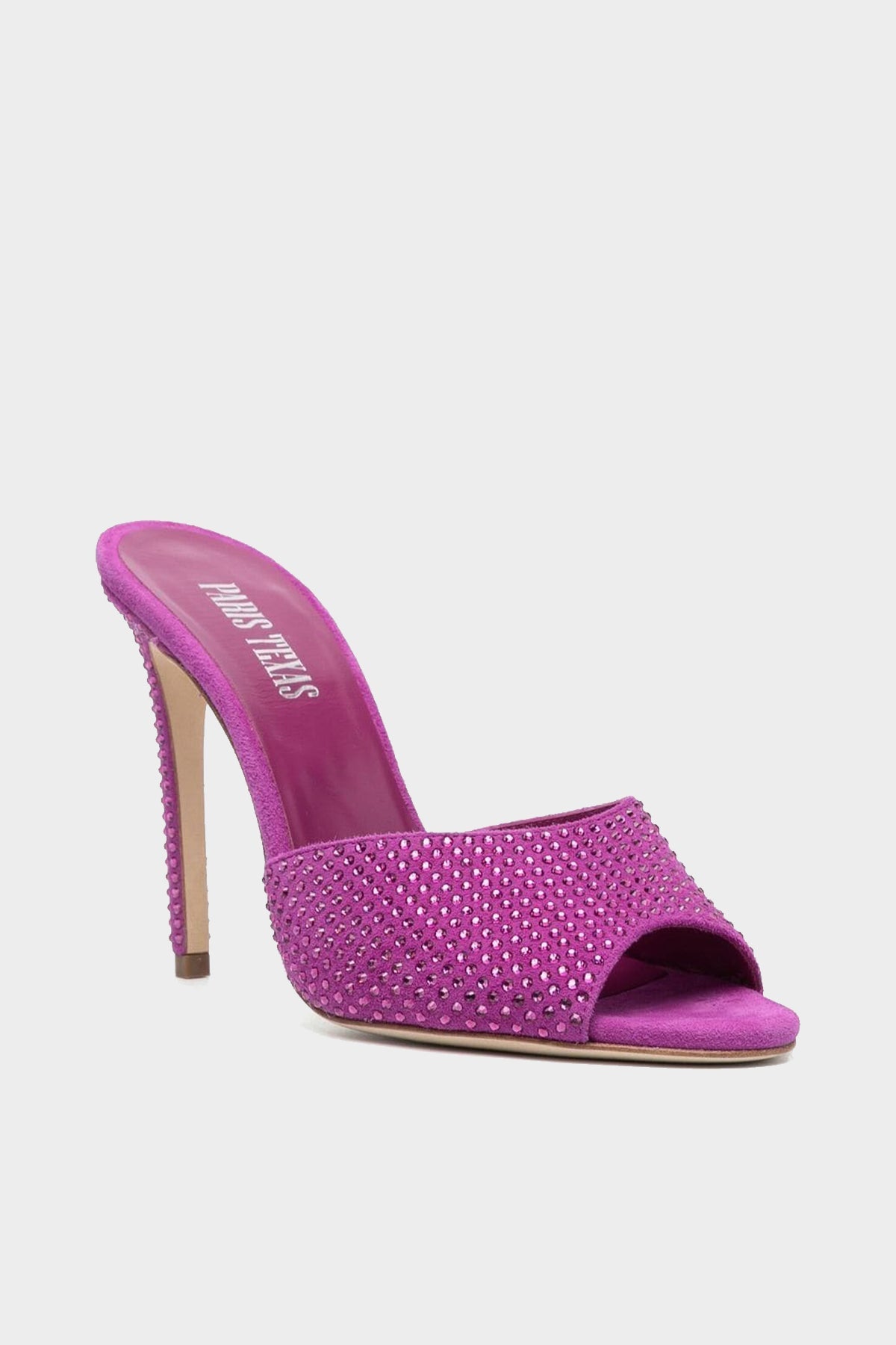 Holly Stiletto Mule in Pink Ruby - shop-olivia.com