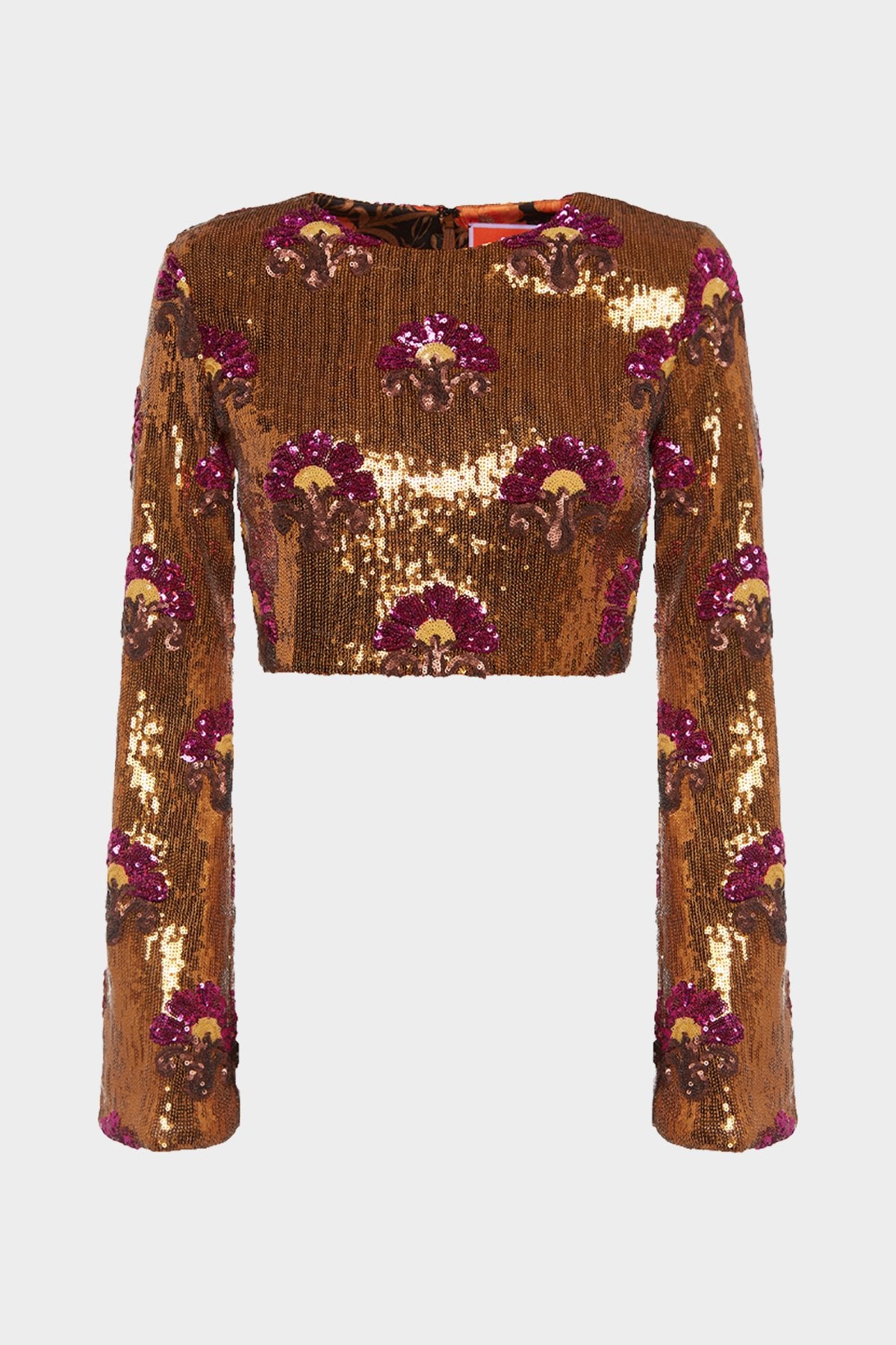 Holly Top in Textured Sequins - shop-olivia.com