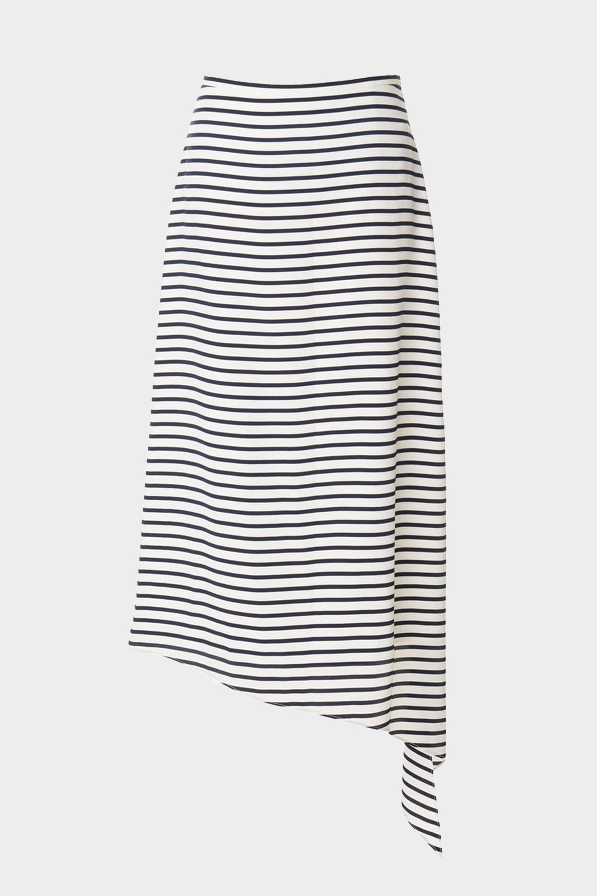 Identity Stripe Pencil Skirt in Black Multi - shop-olivia.com