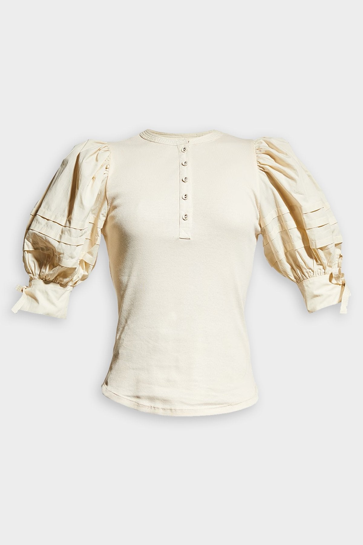 Iman Top in Cream - shop-olivia.com