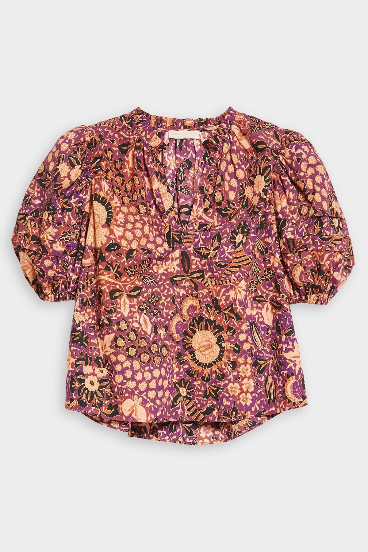 Imari Top in Black Currant - shop-olivia.com