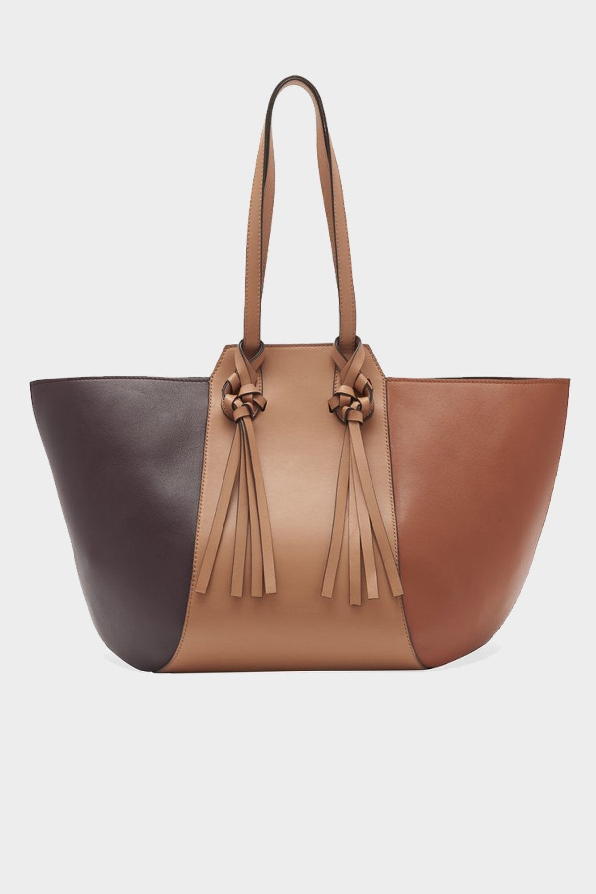 Imogen Large Carryall Tote in Terracota Patchwork - shop-olivia.com