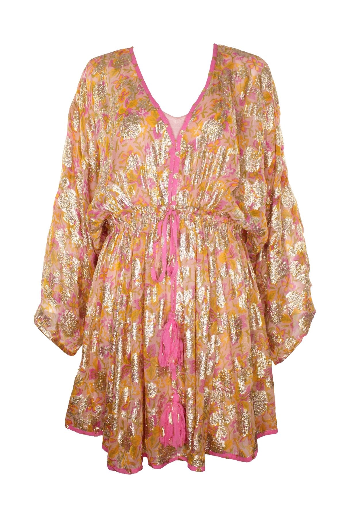 Indiah Dress in Pink - shop-olivia.com