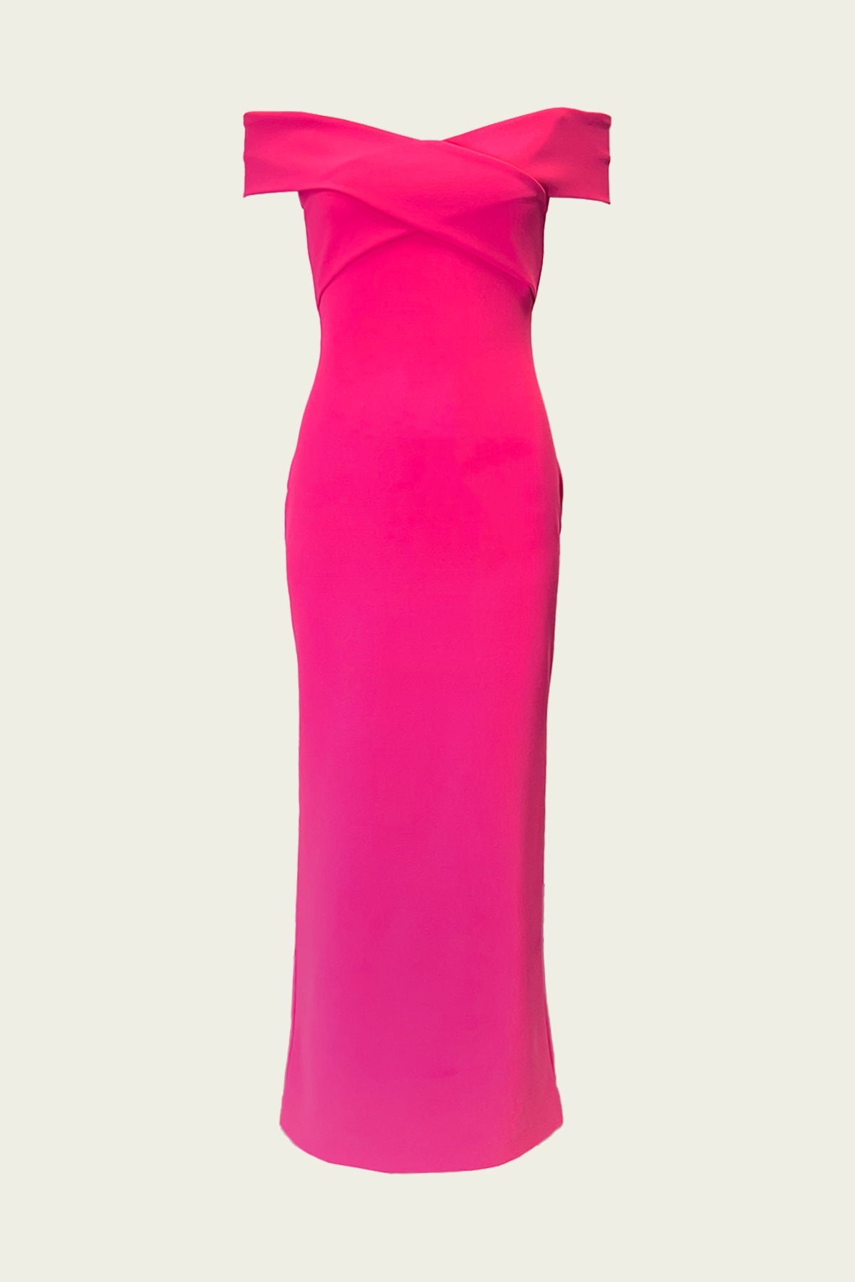 Ines Maxi Dress in Ultra Pink - shop-olivia.com