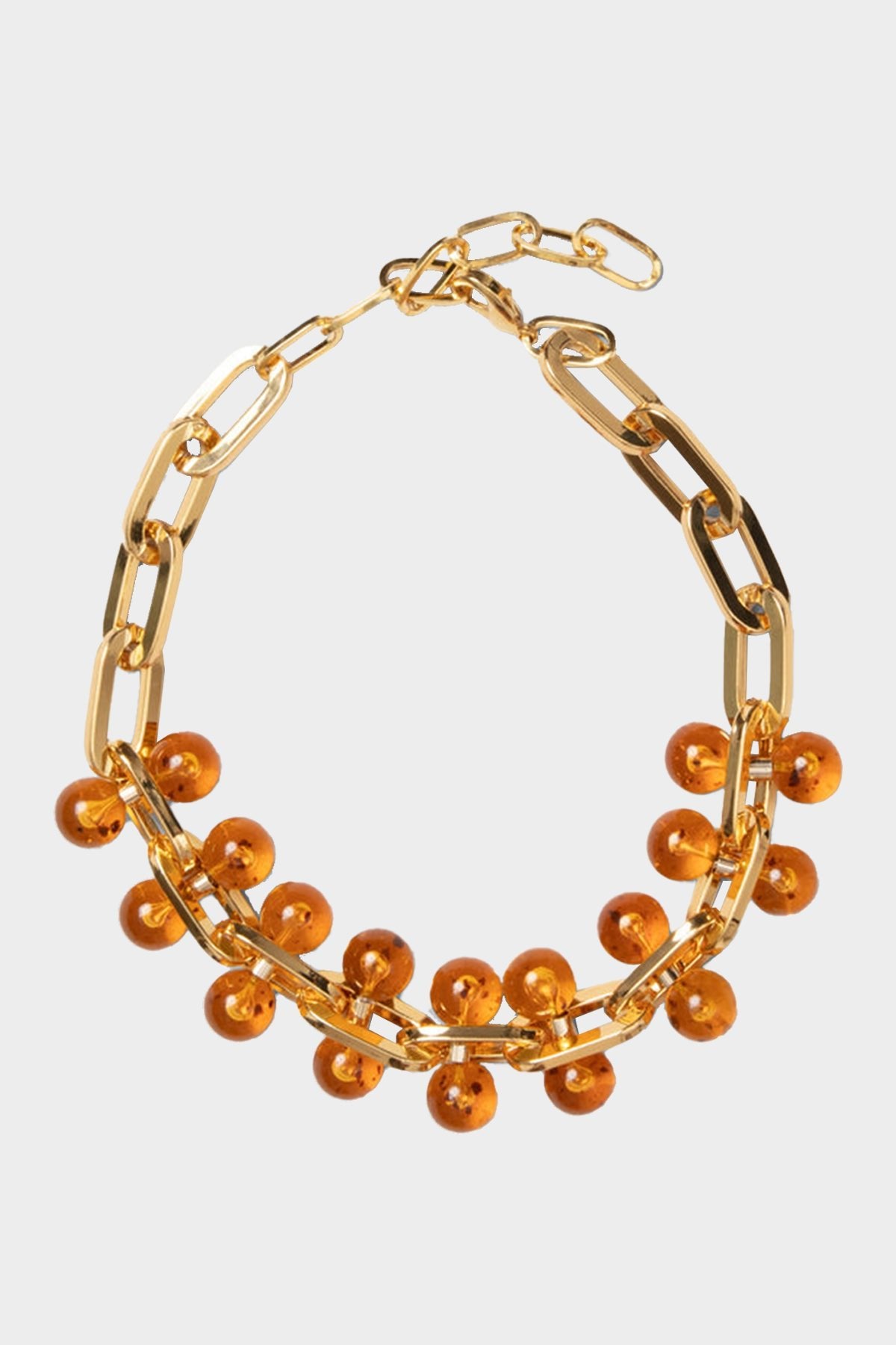 Inti Necklace in Amber - shop-olivia.com