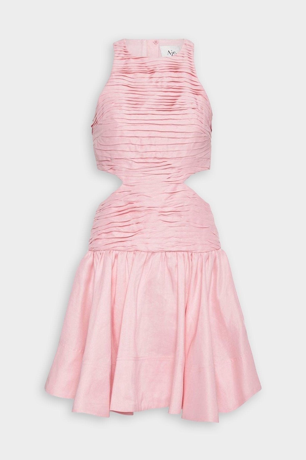 Introspect Cut-Out Mini Dress in Rose Pink - shop-olivia.com