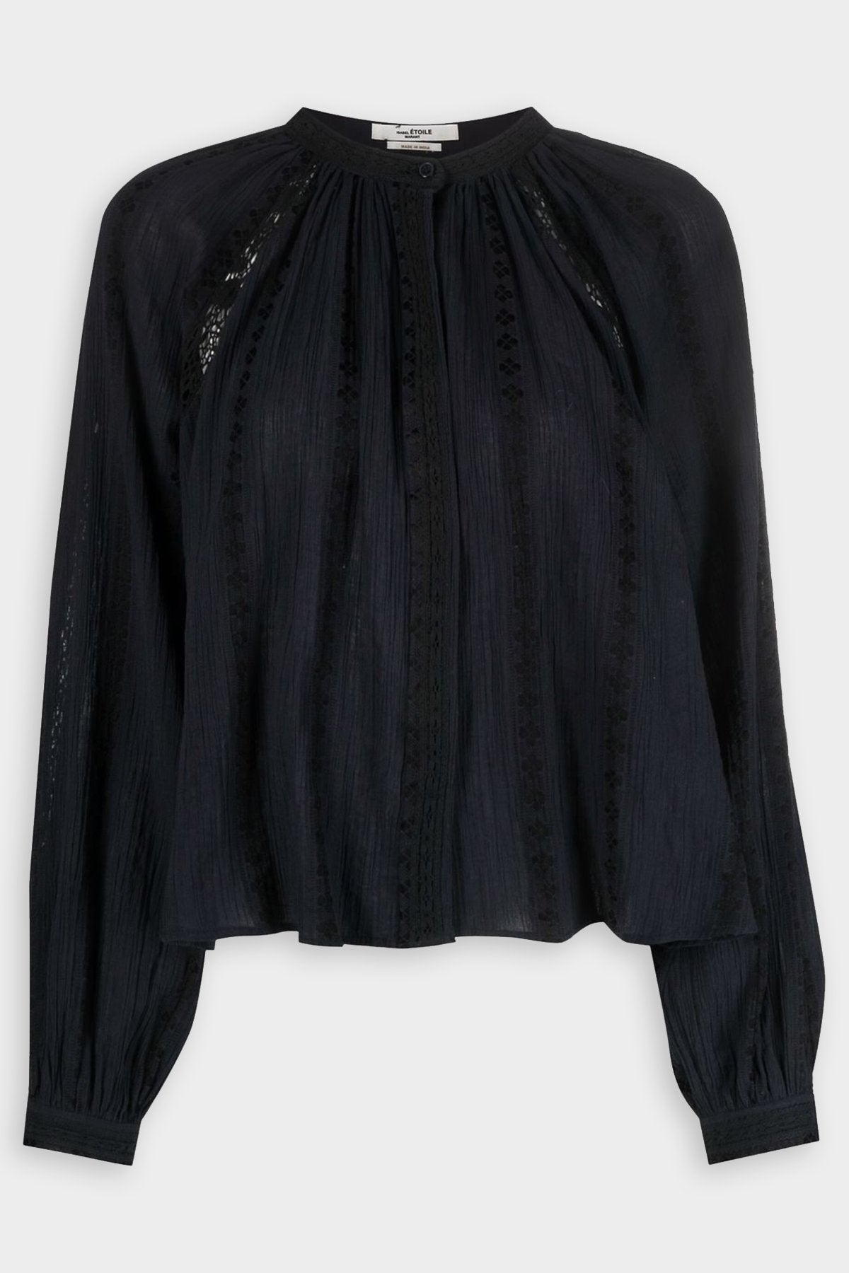 Janelle Shirt in Black - shop-olivia.com