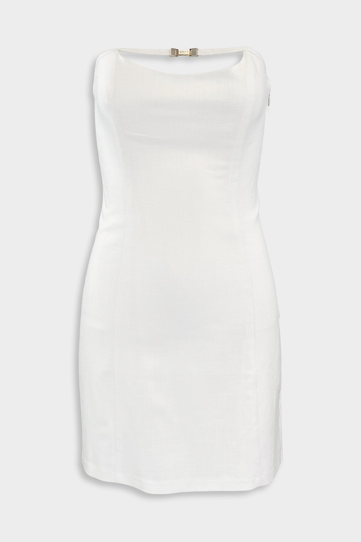 Jaslene Dress in Off-White - shop-olivia.com