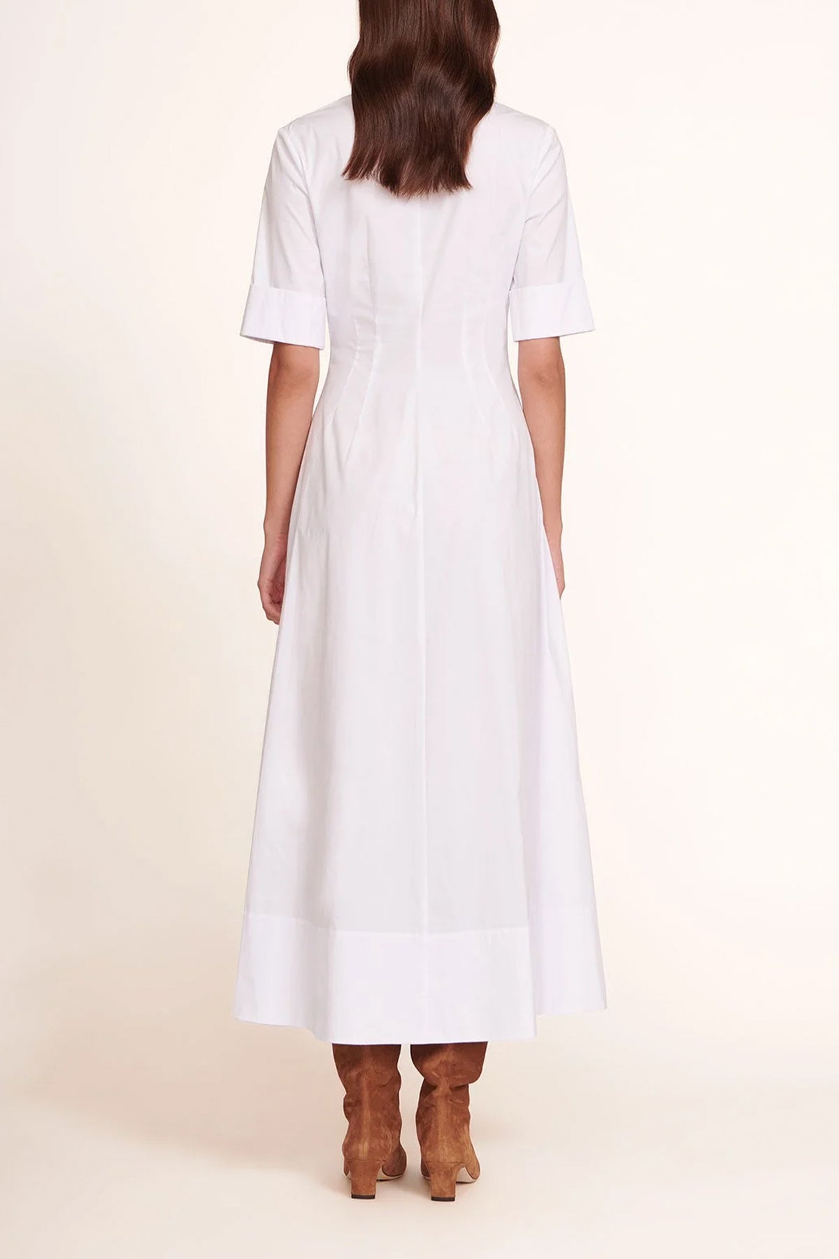 Joan Maxi Dress in White - shop-olivia.com