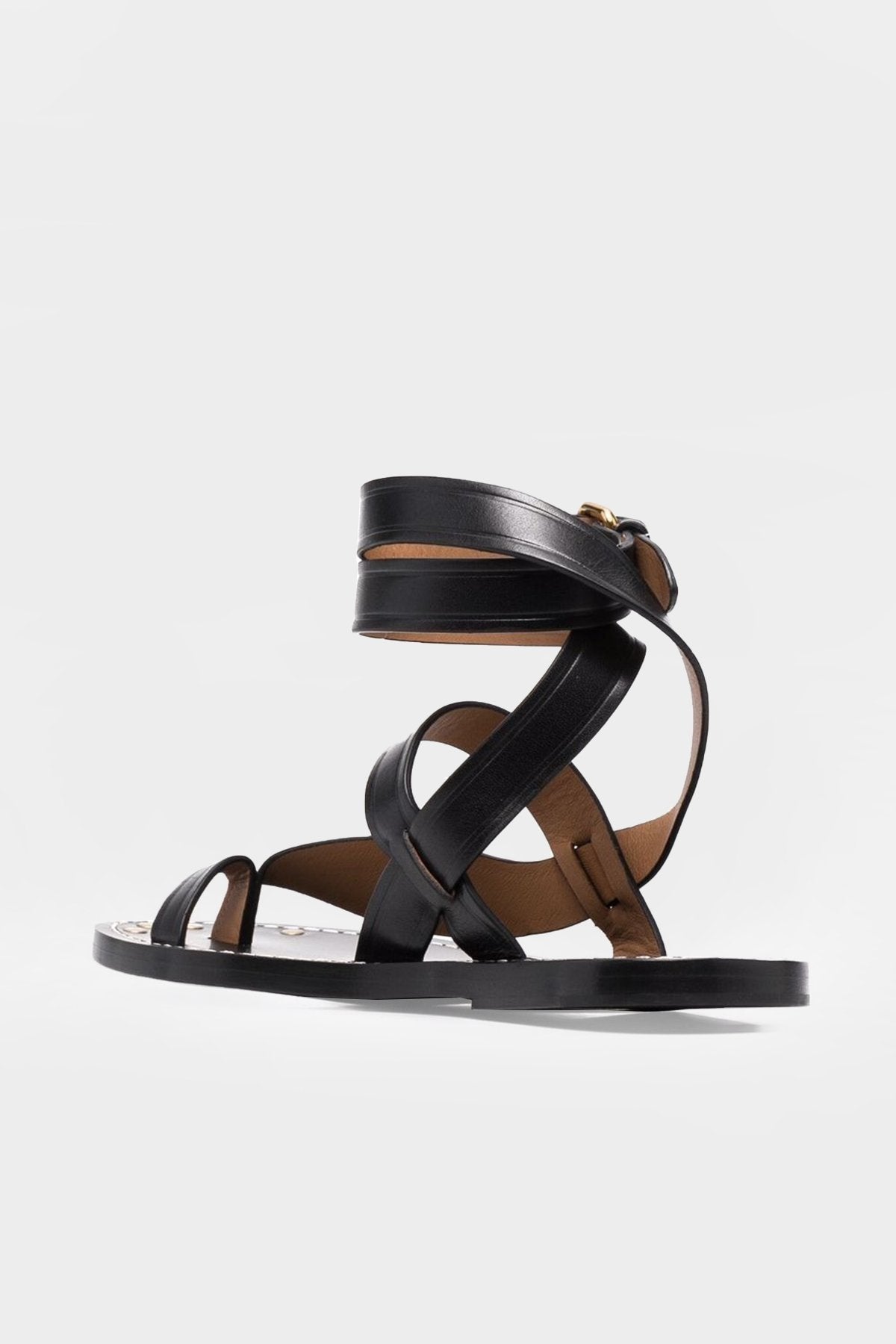Jolda Sandals in Black - shop-olivia.com