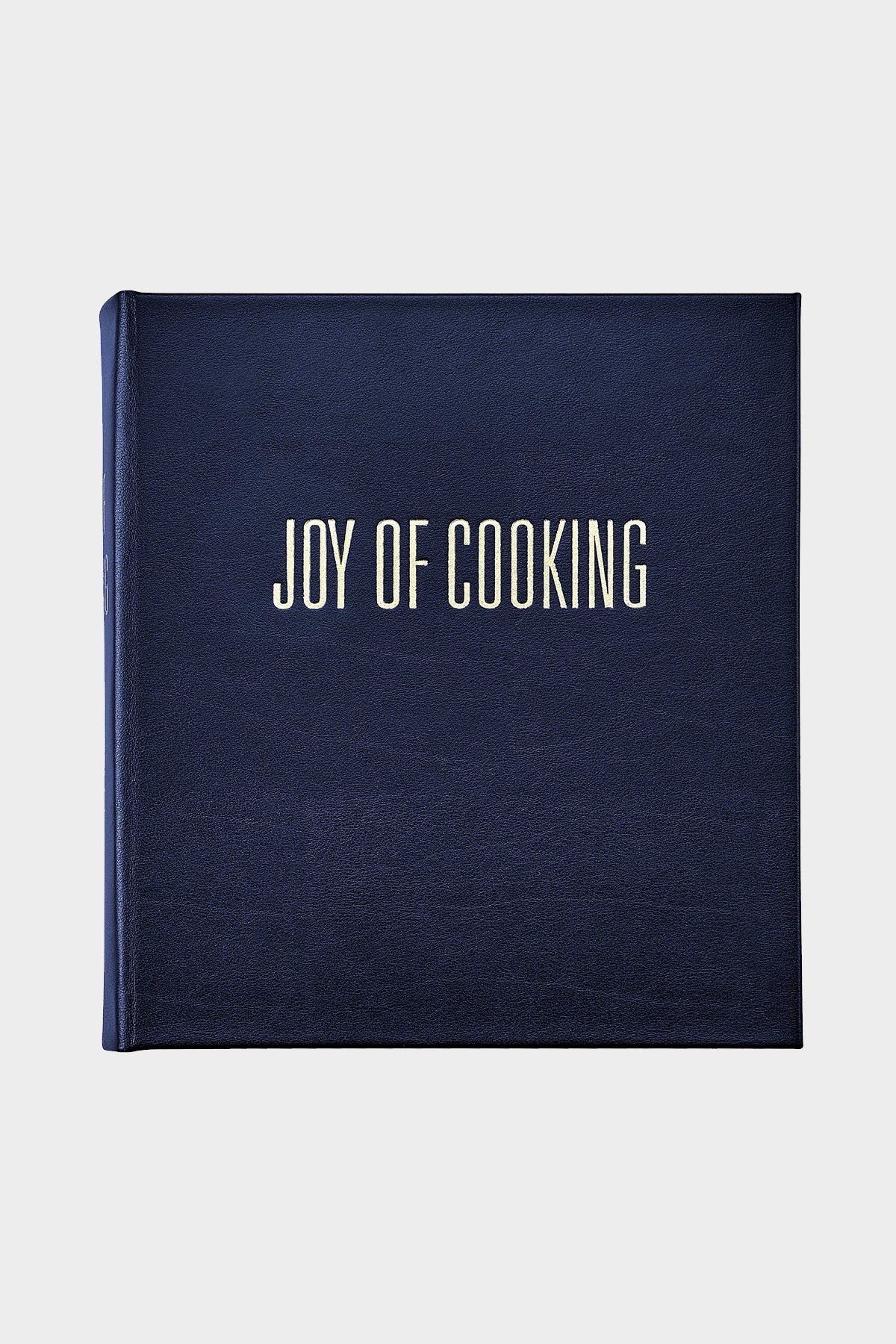 Joy of Cooking in Navy Bonded Leather - shop-olivia.com