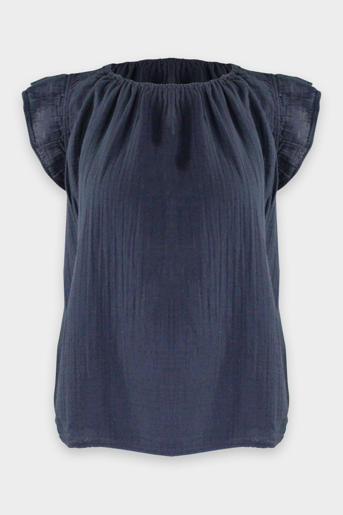 Kaia Short Sleeve Top in Shadow - shop-olivia.com