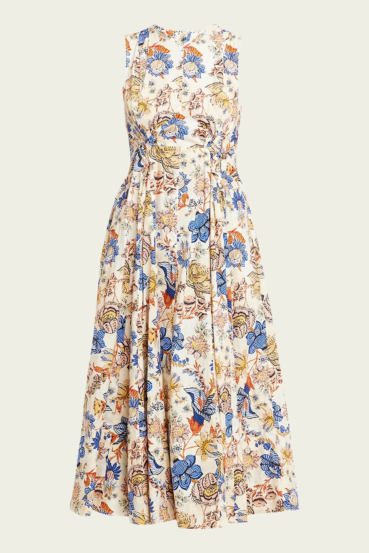 Kaiya Midi Dress in Magnolia - shop-olivia.com
