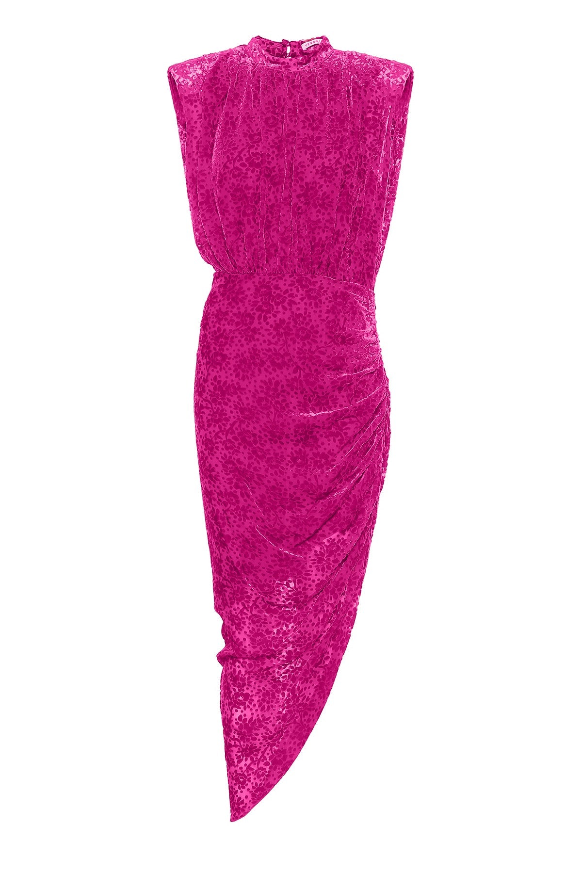 Kendall Dress in Magenta - shop-olivia.com