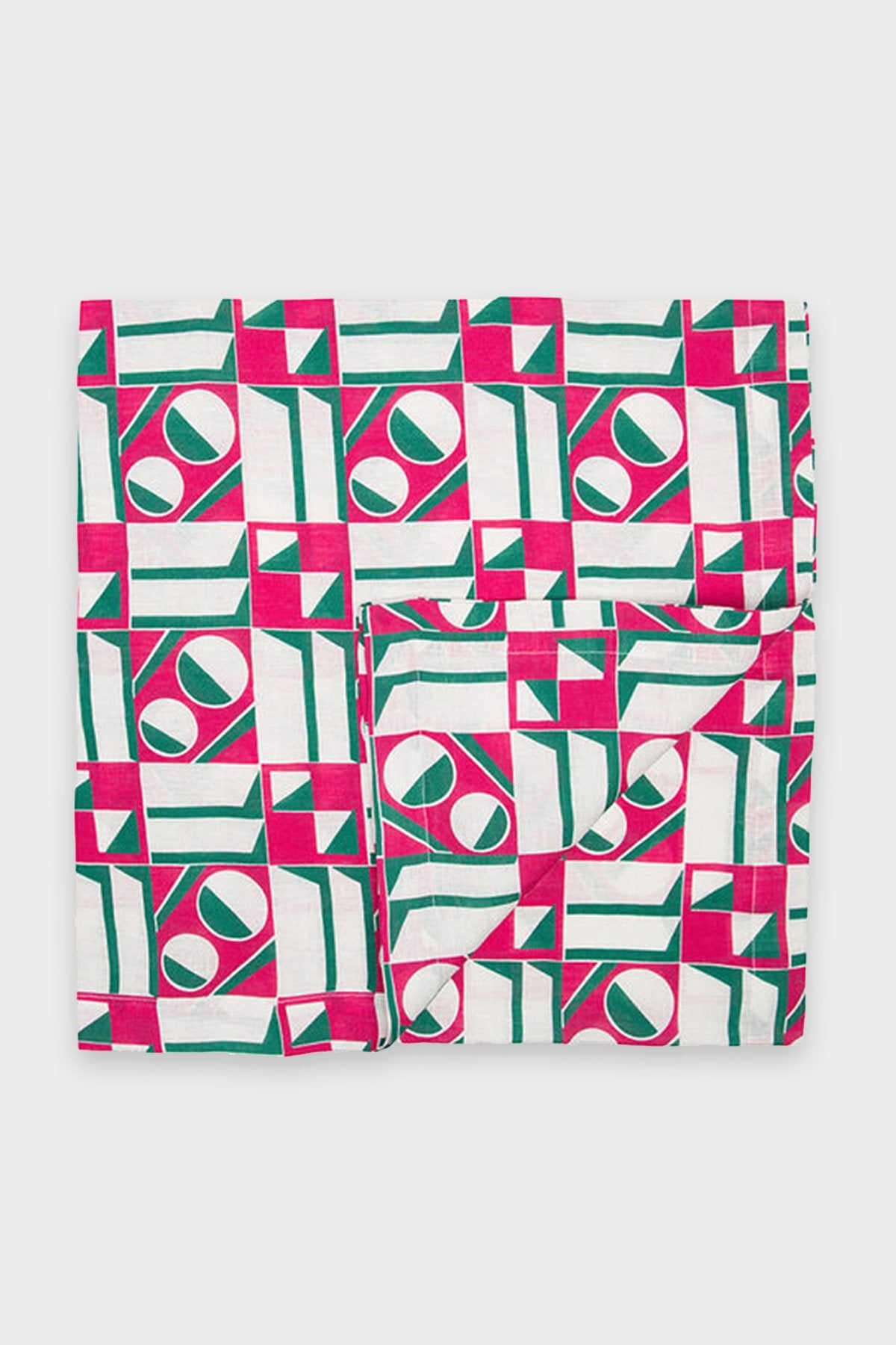 Large Tablecloth in Geometrico Rosa - shop-olivia.com