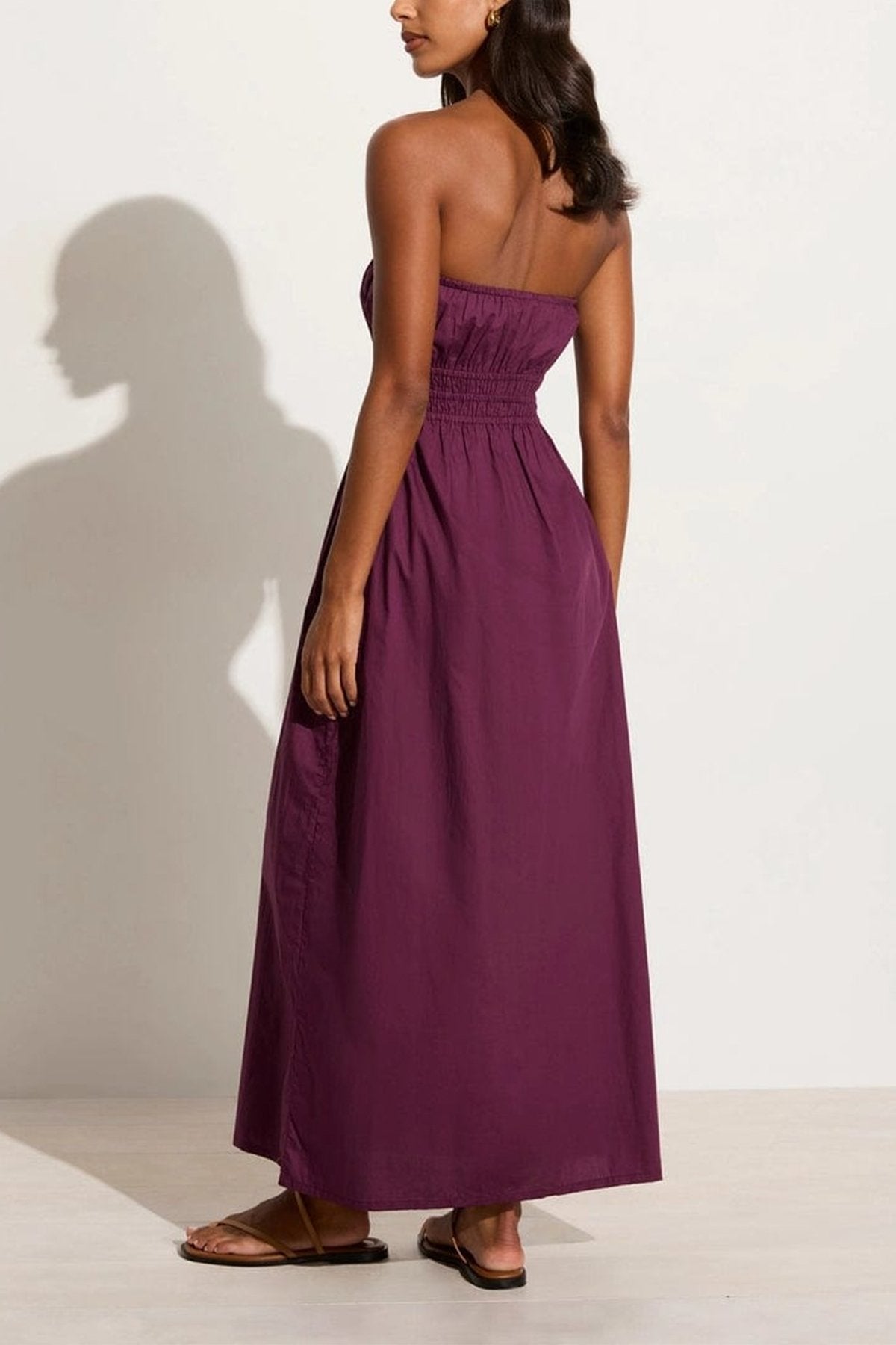 Le Bon Midi Dress in Sangria - shop-olivia.com