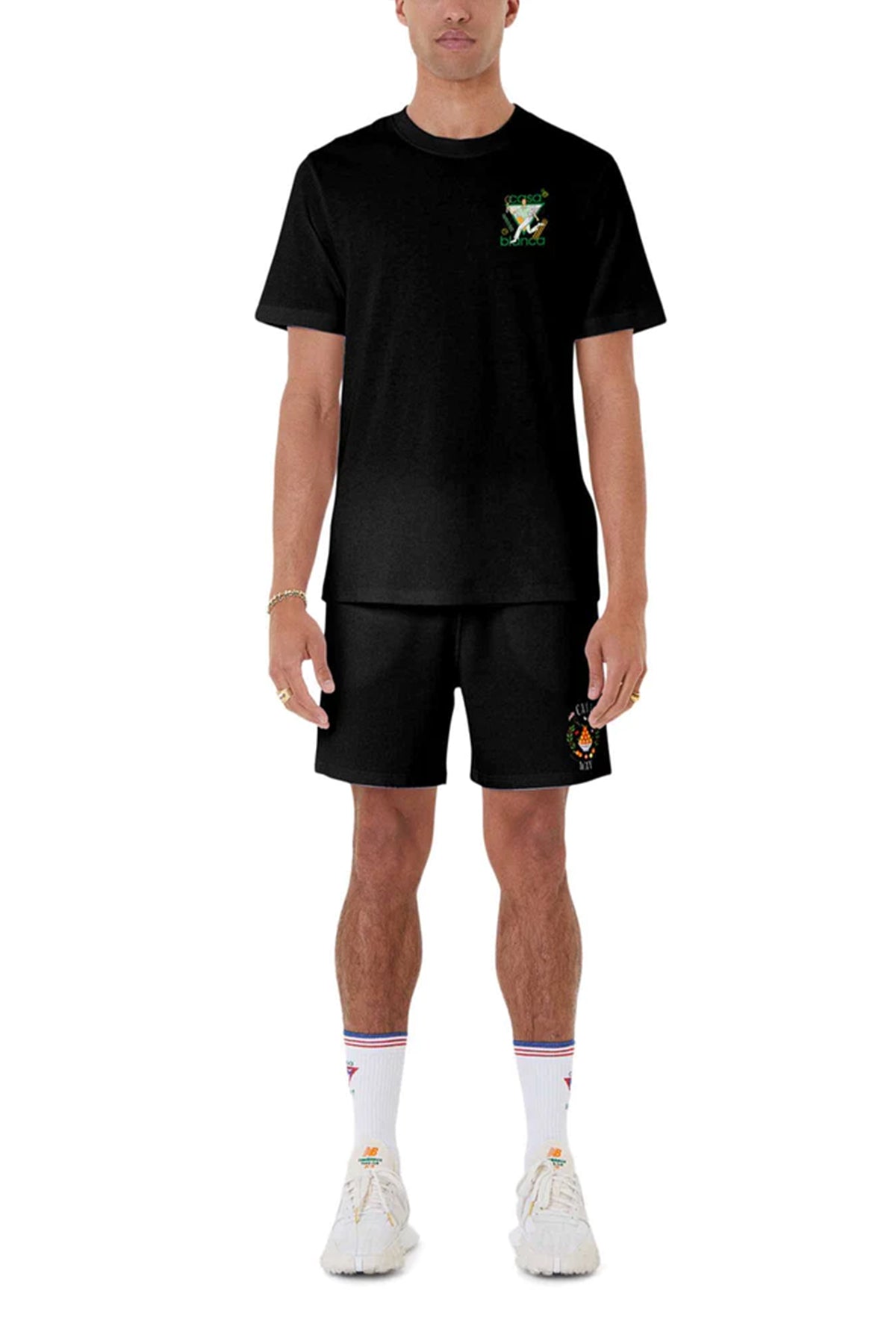 Le Jeu Printed Unisex T-Shirt in Black - shop-olivia.com