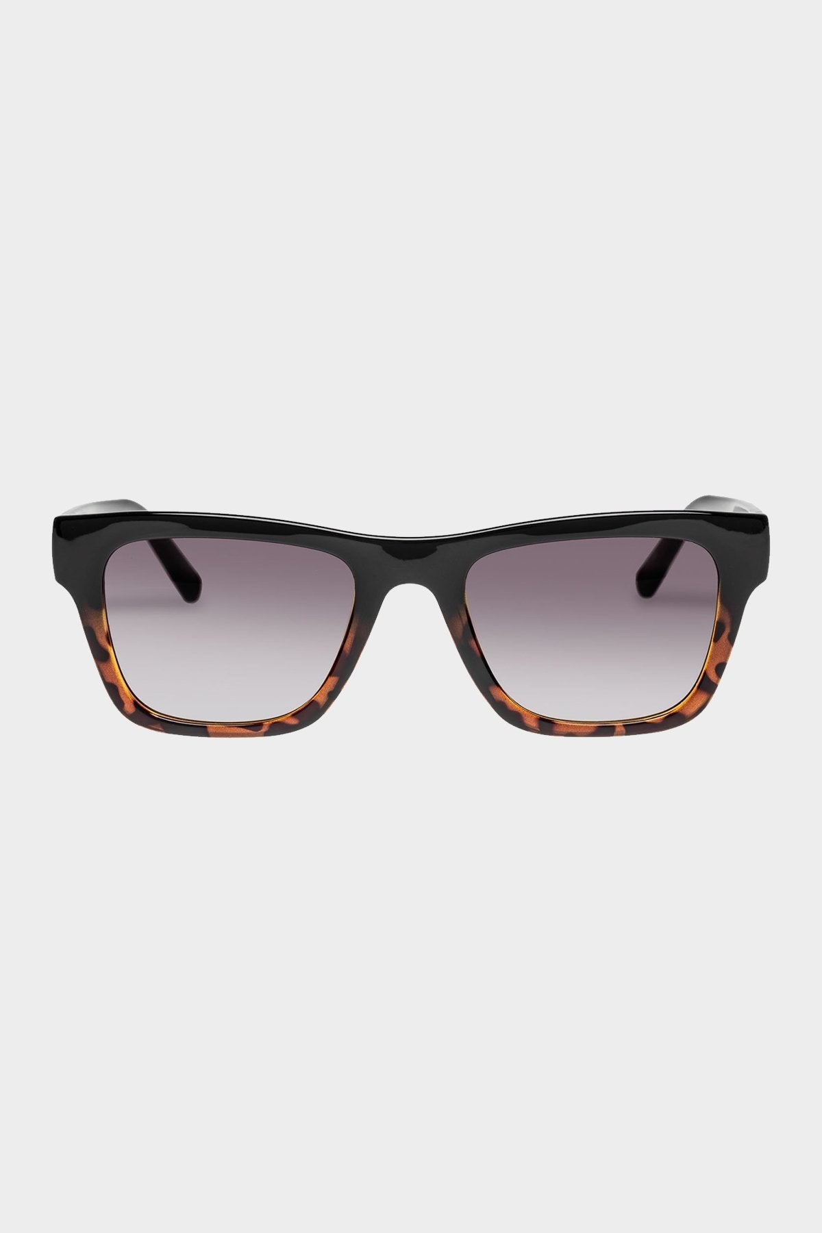 Le Phoque Sunglasses in Black Tort Splice - shop-olivia.com