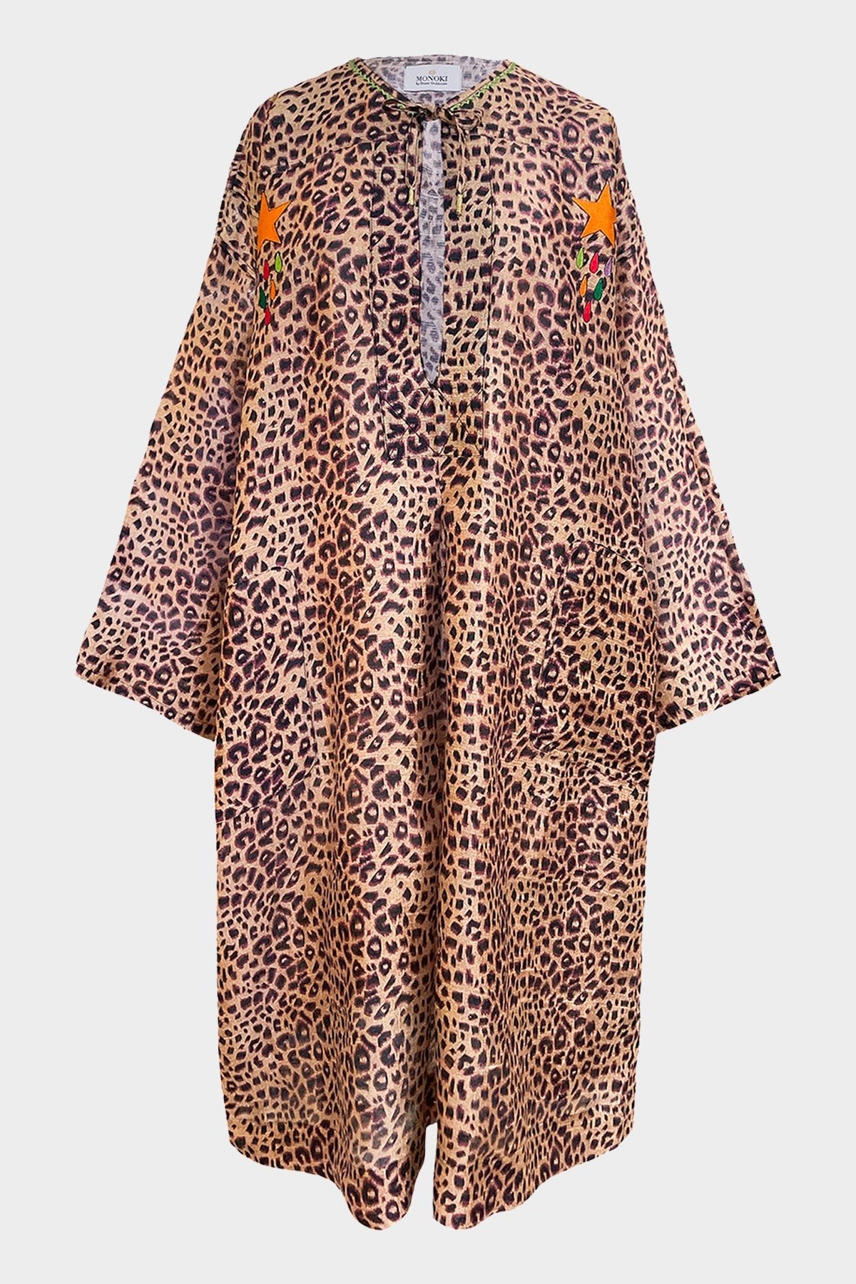 Leo Dress in Leopard - shop-olivia.com