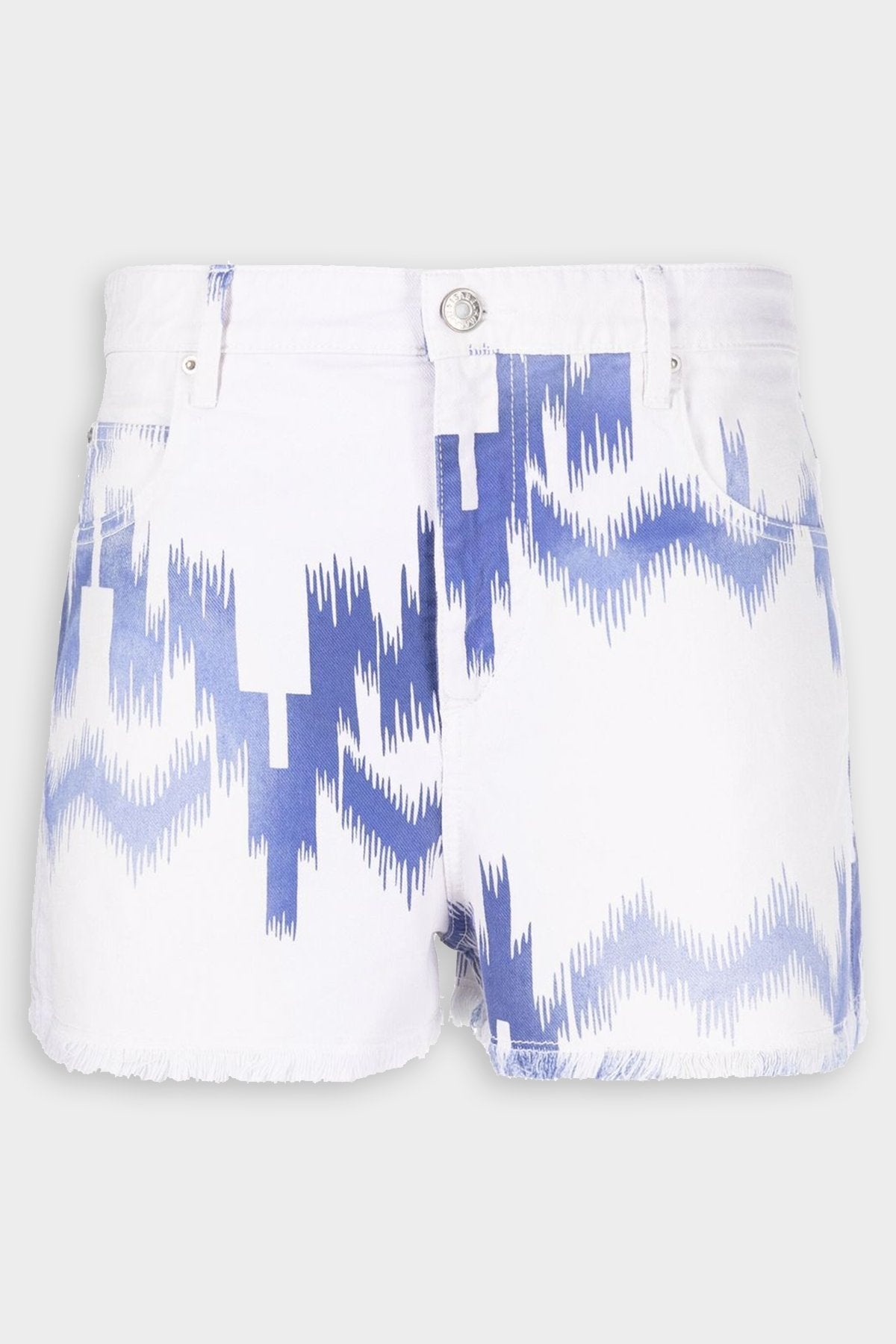 Lesiao Shorts in White - shop-olivia.com