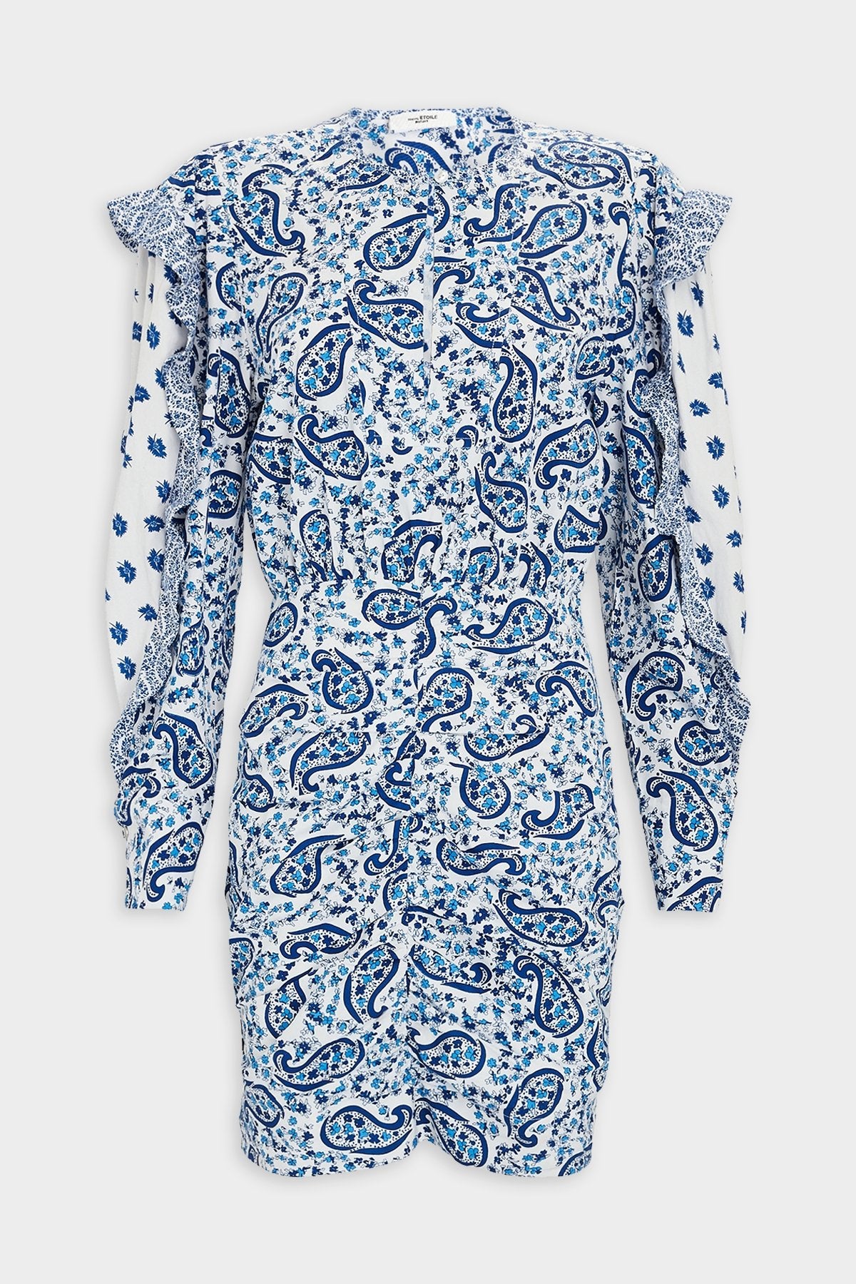 Lexini Dress in Blue - shop-olivia.com