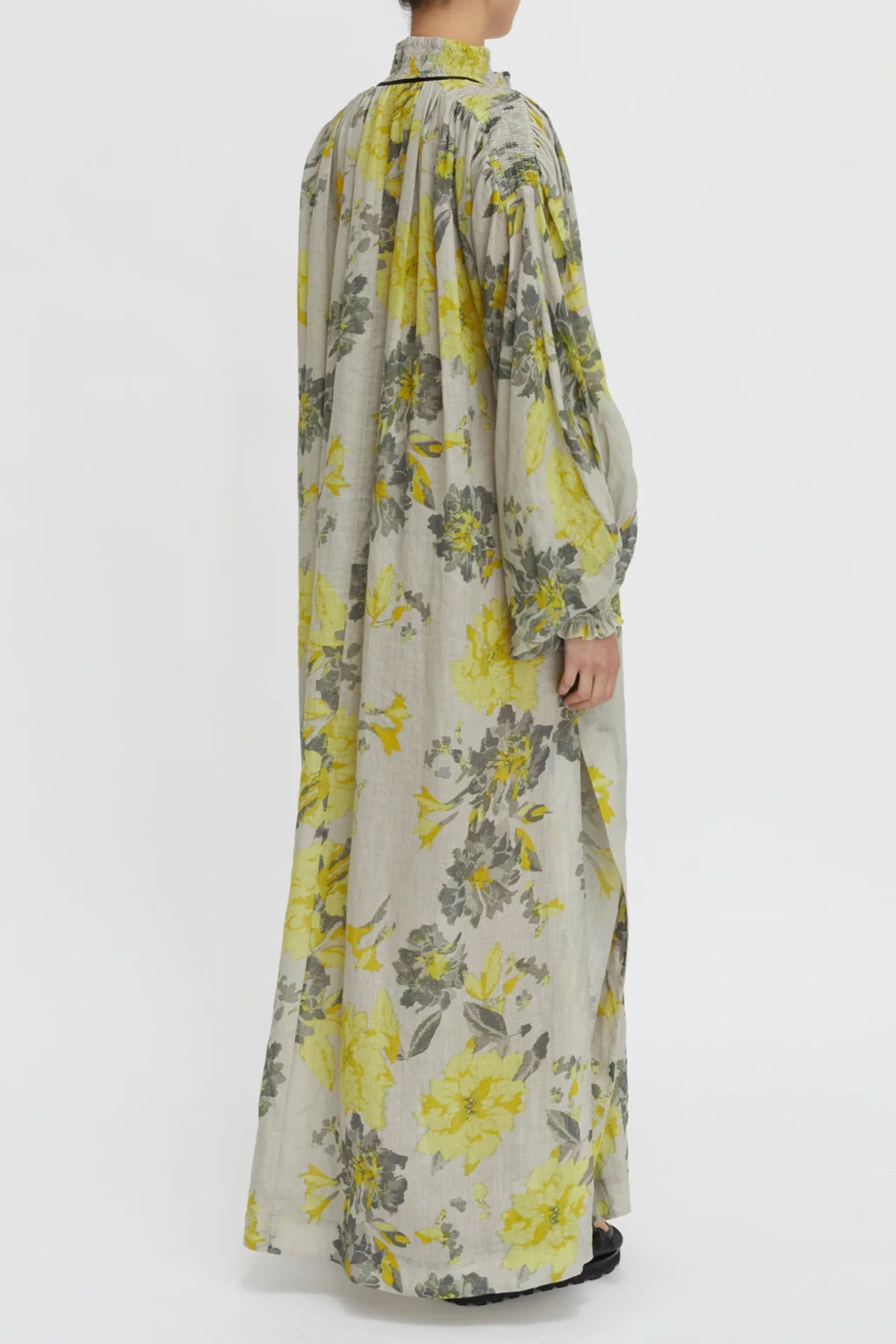 Lila Dress in Lemon - shop-olivia.com