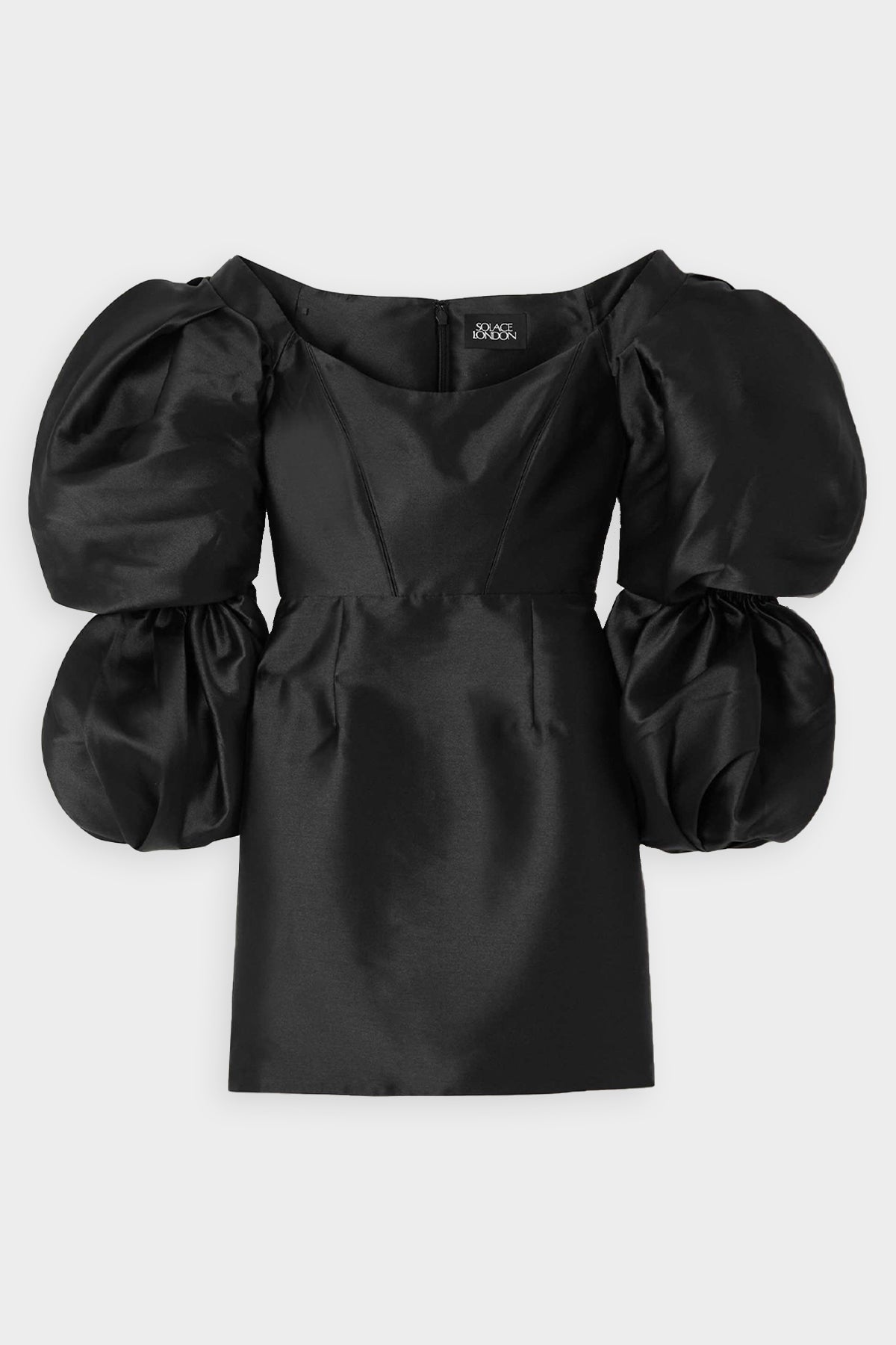 Lila Mini Dress in Black - shop-olivia.com