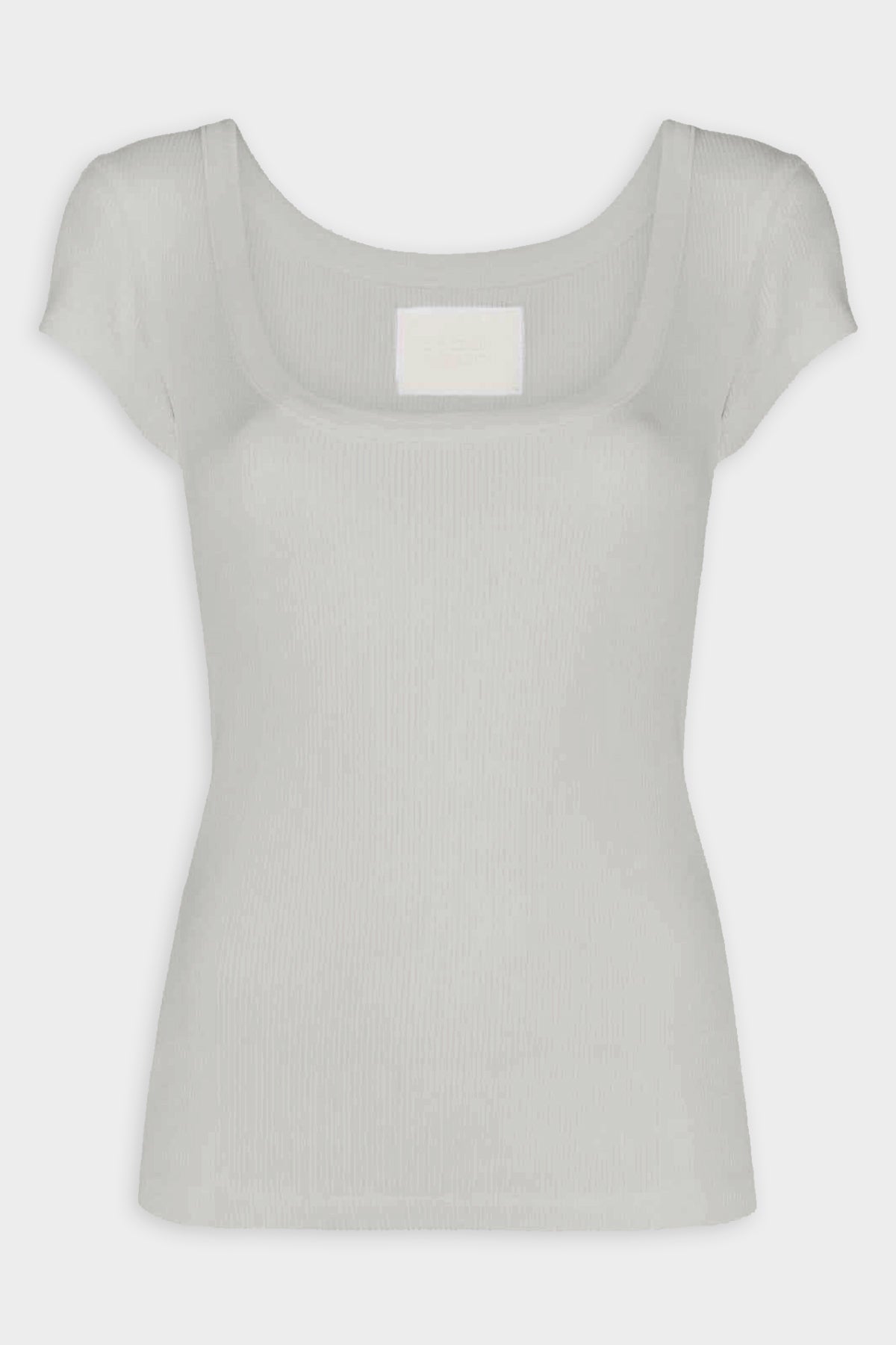 Lima Scoop Neck Tee in Andes - shop-olivia.com