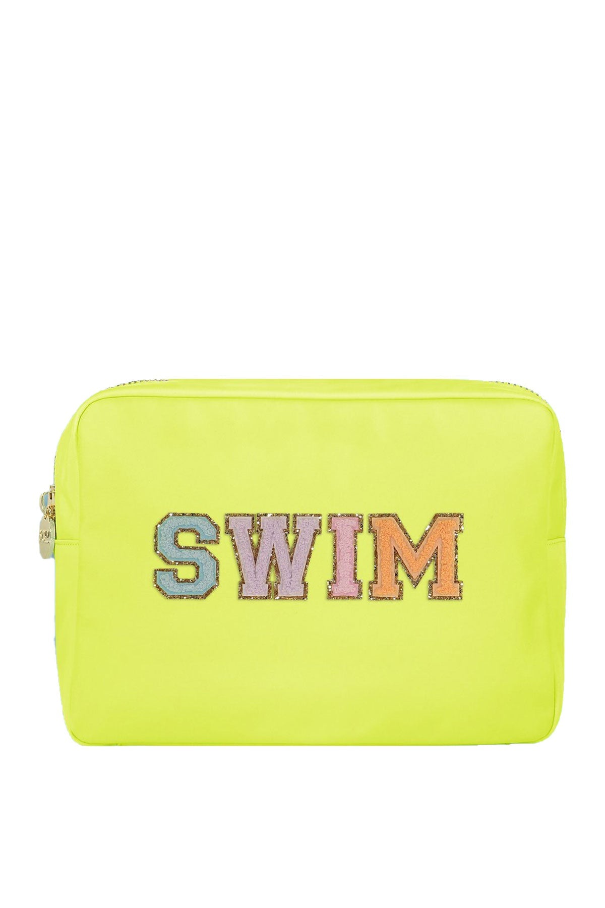 Lime 'Swim' Large Pouch - shop-olivia.com