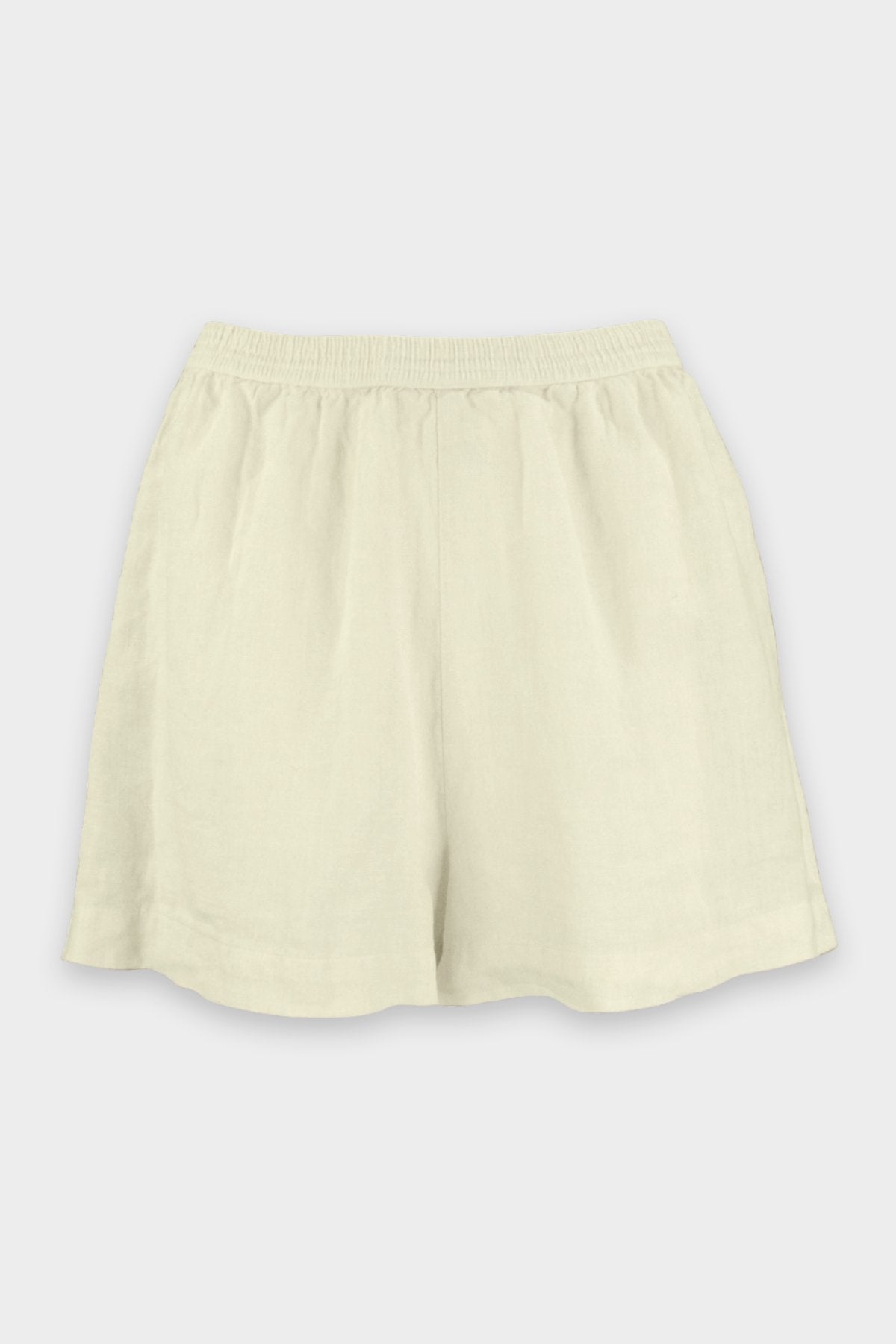 Linen Short in Natural - shop-olivia.com