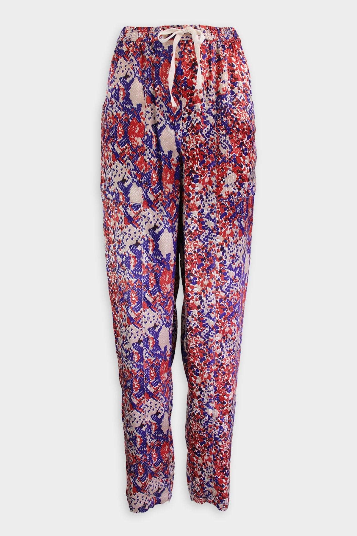 Linsley Pant in Red Multi - shop-olivia.com