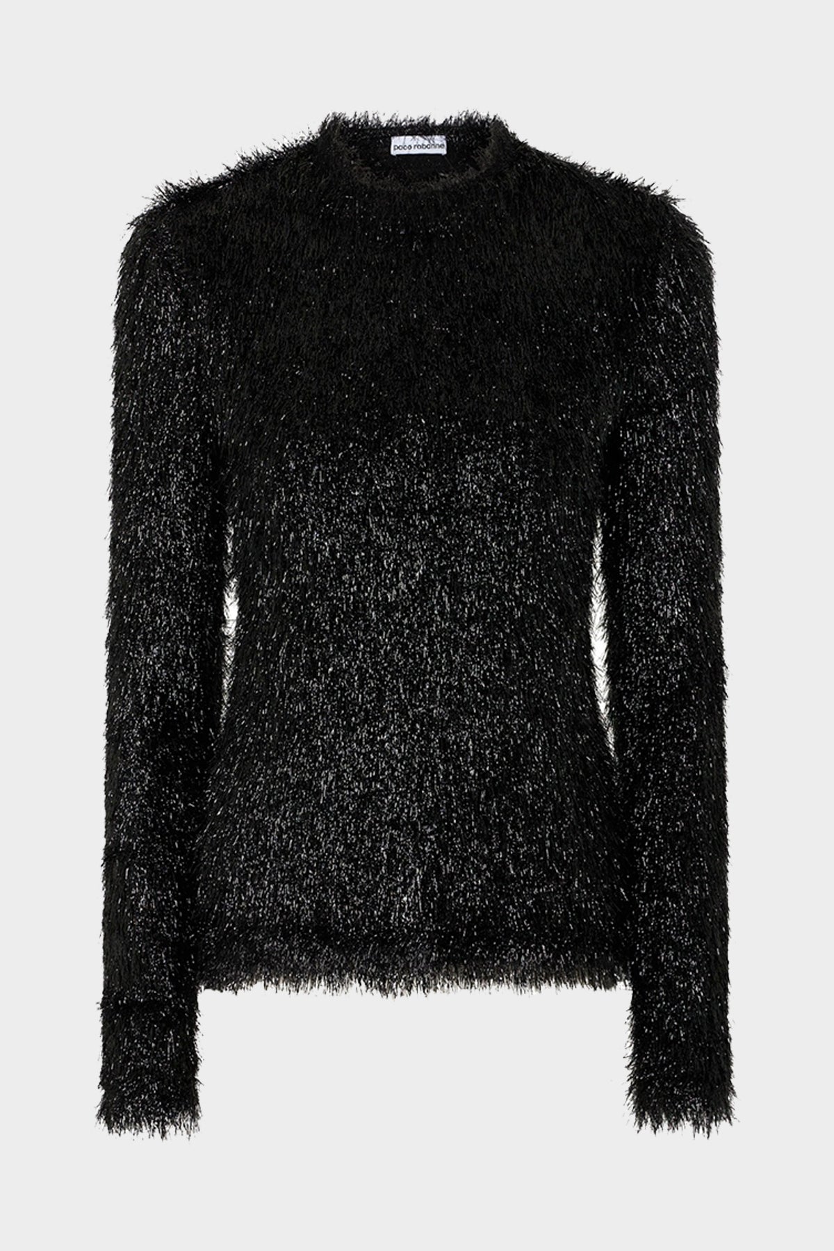 Long Sleeve Knit Sweater in Black - shop-olivia.com
