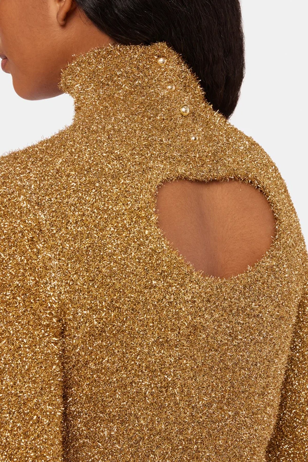 Gold on sale glitter turtleneck