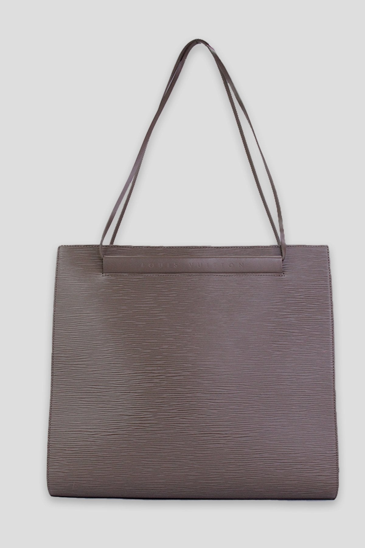 Louis Vuitton Taupe Epi Leather Handbag - shop-olivia.com