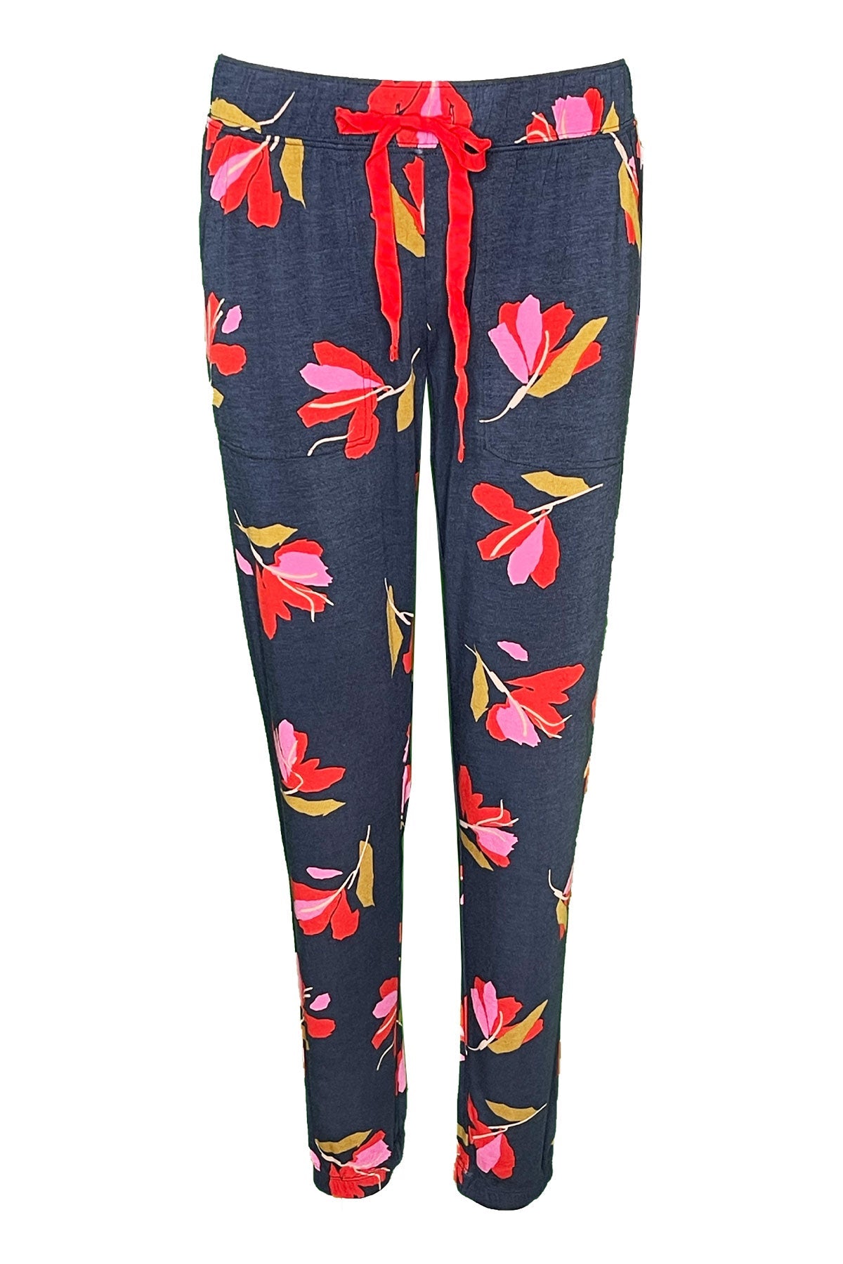 Love Blooms Pant in Navy - shop-olivia.com