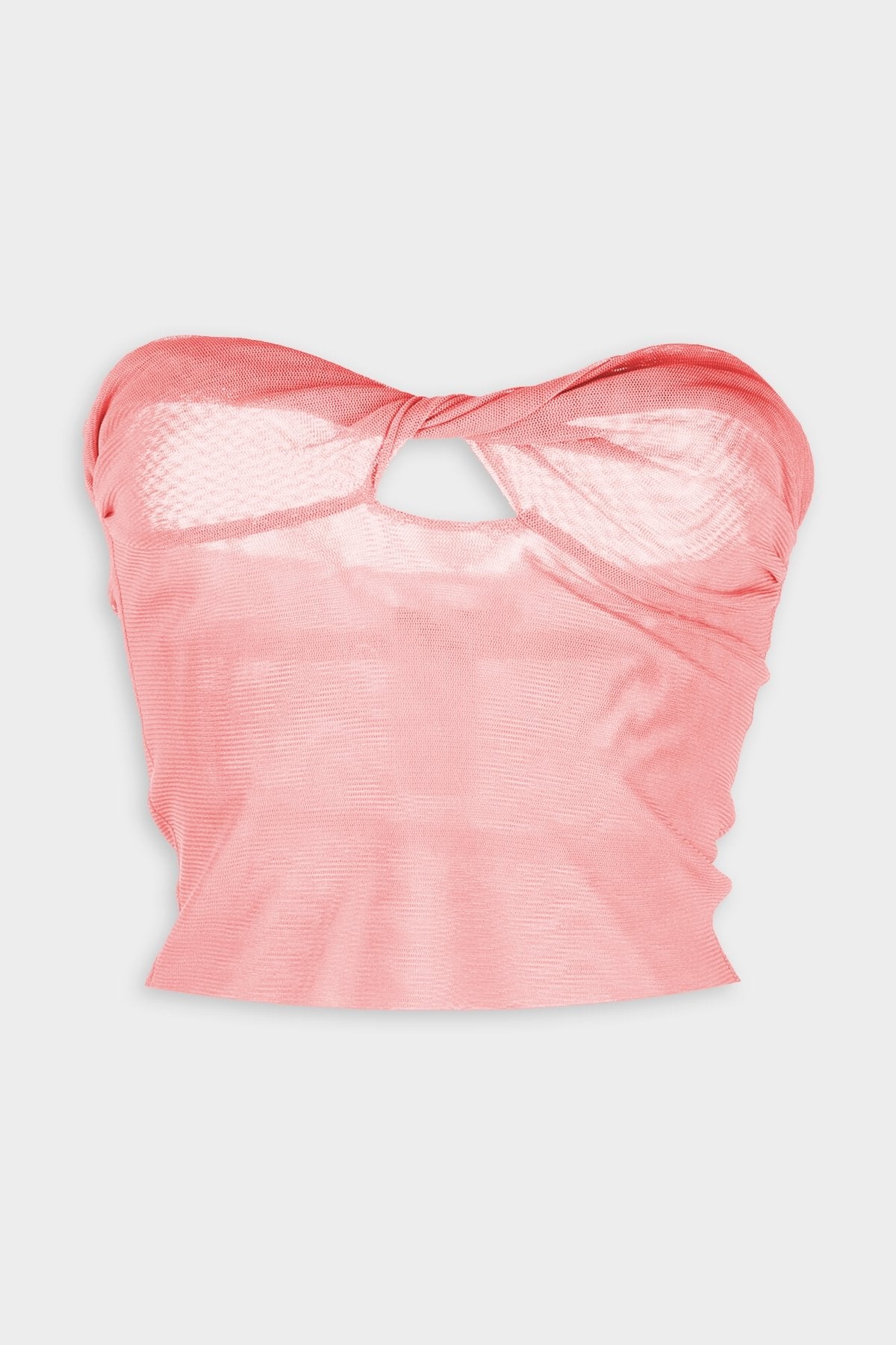 Lucille Strapless Top in Pink - shop-olivia.com