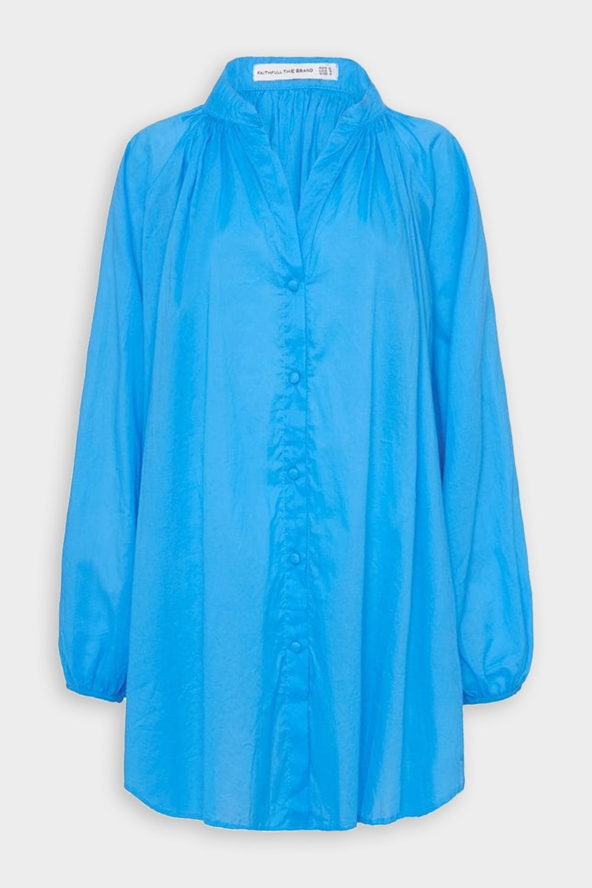 Lucita Smock Dress in Turquoise - shop-olivia.com