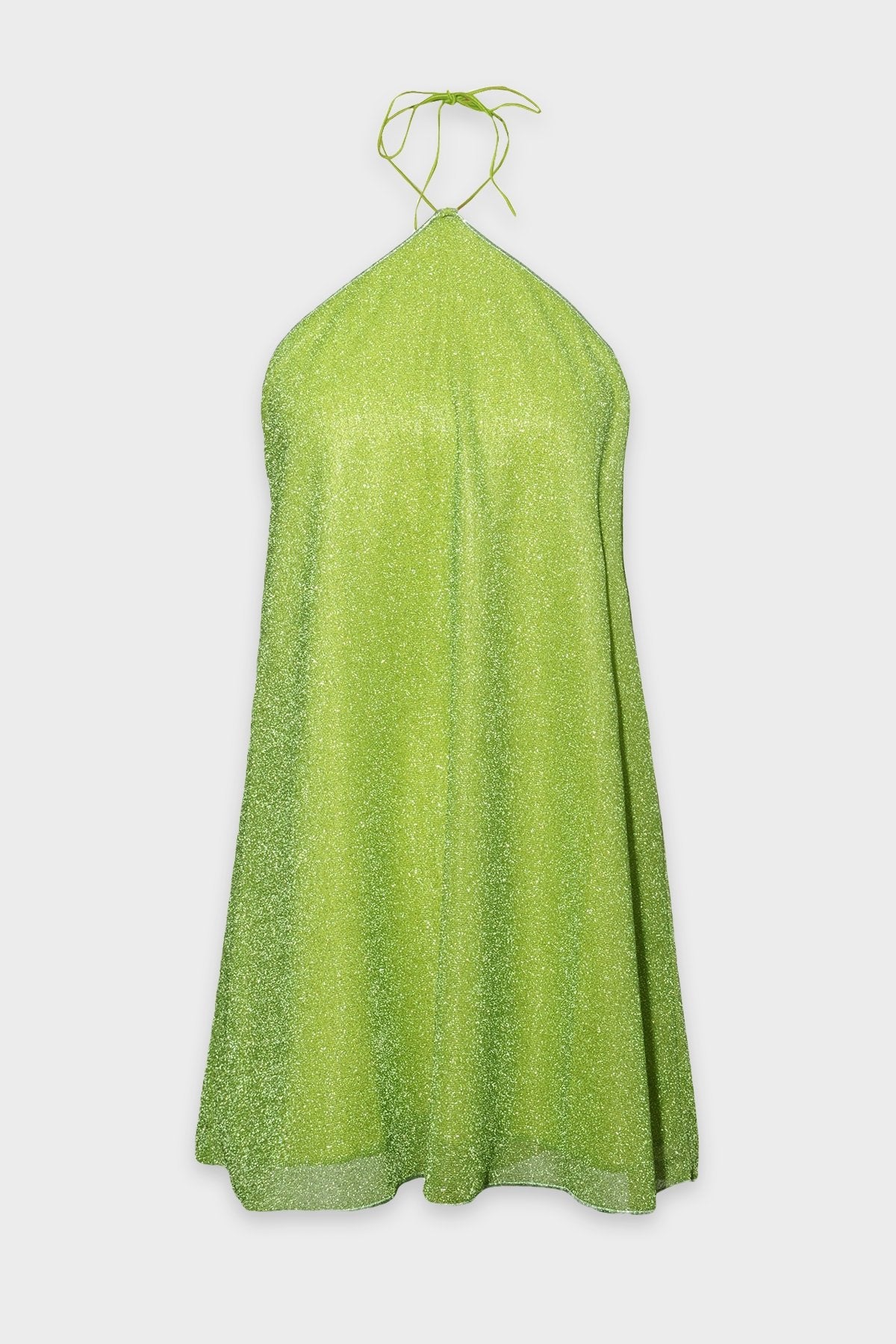 Lumière Necklace Dress in Lime - shop-olivia.com