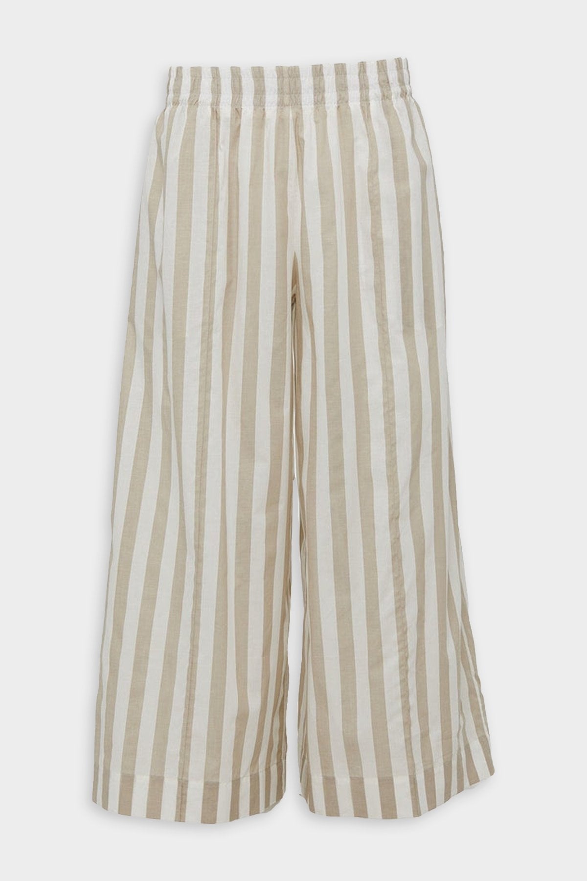 Mabel Pants in Light Brown Bold Striped - shop-olivia.com