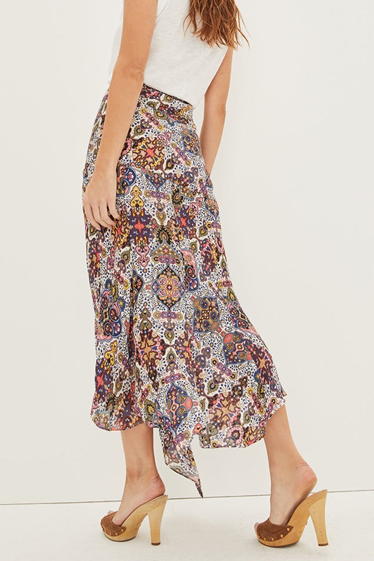 Mac Tapestry-Print Skirt in Multi - shop-olivia.com
