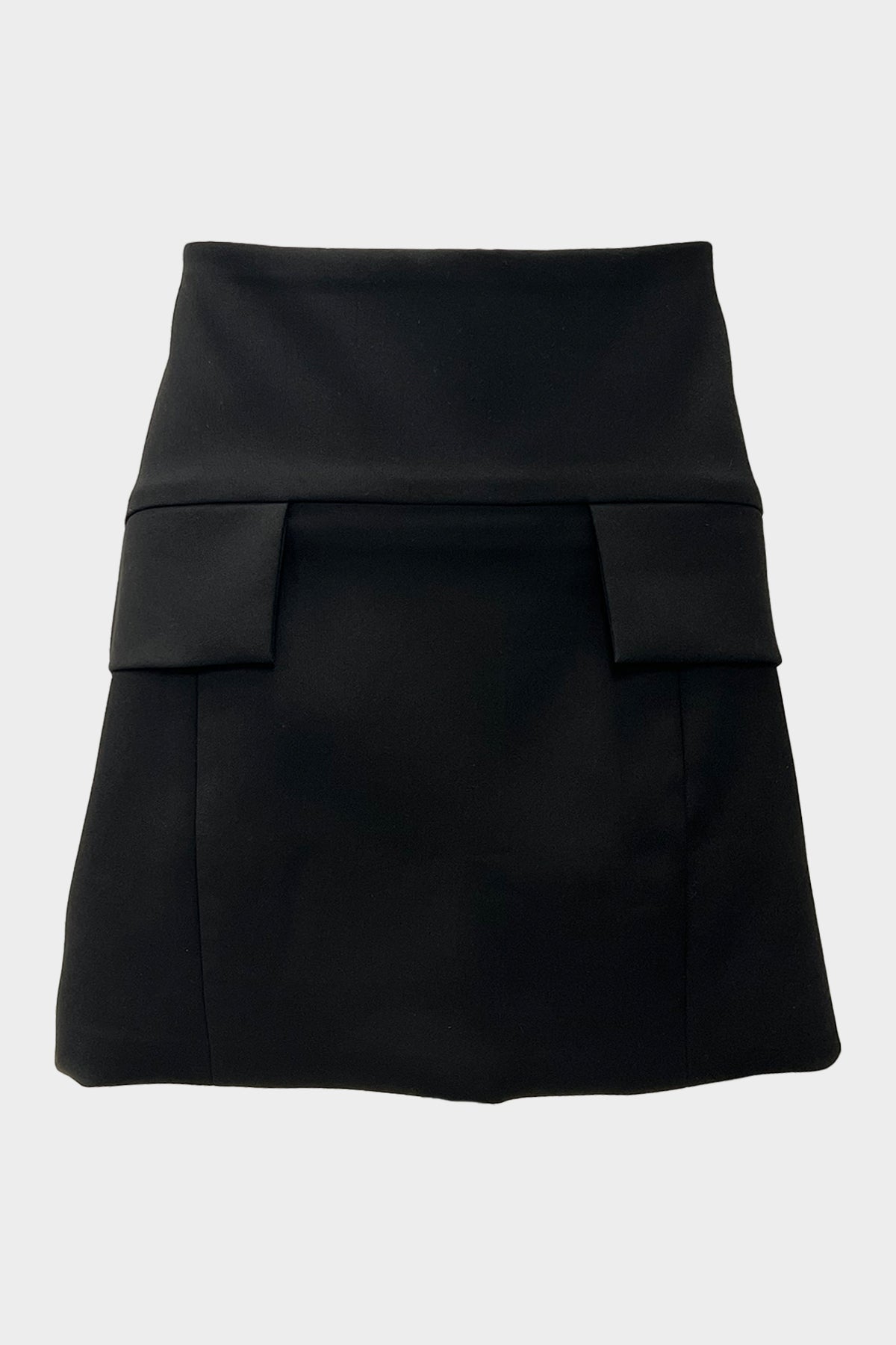Marie Mini Skirt in Black - shop-olivia.com