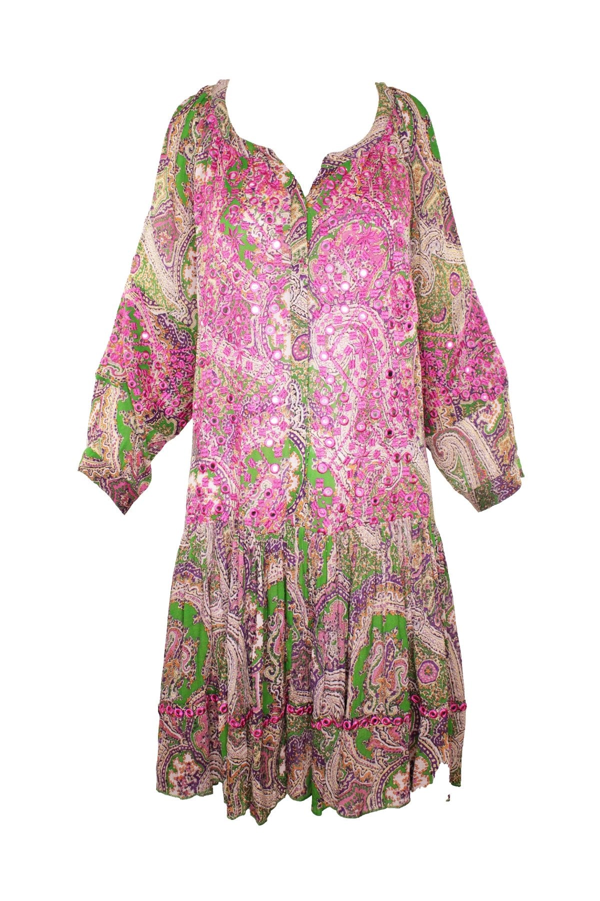 Meadow Dress in Green - shop-olivia.com