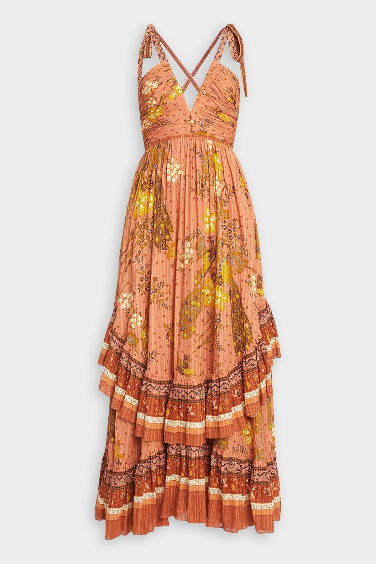 Meera Maxi Dress in Cardinal - shop-olivia.com