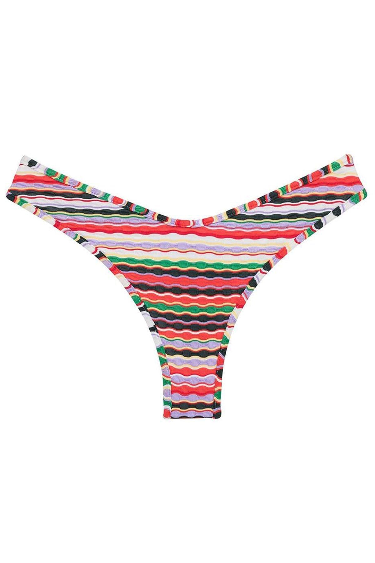 Mer Stripe Lulu Bikini Bottom - shop-olivia.com