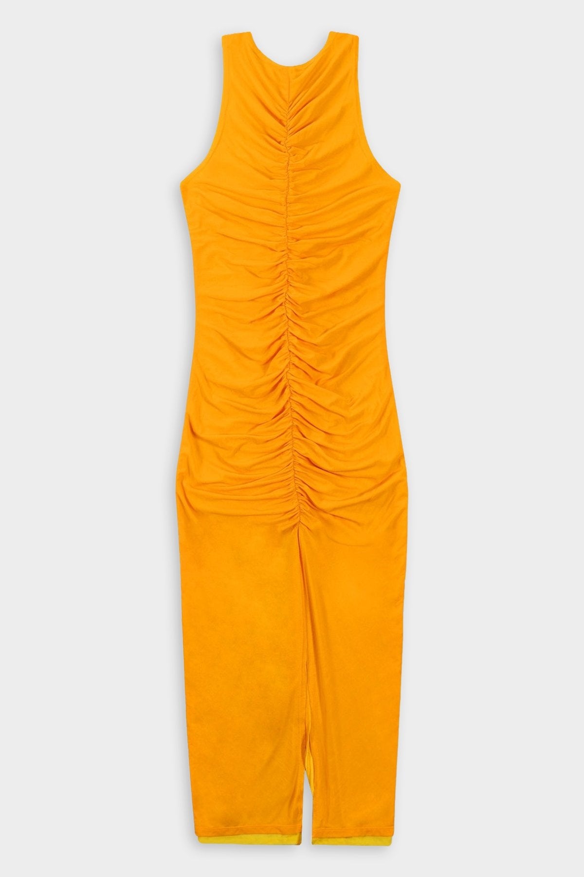 Mesh Zeet Dress in Sunset Orange - shop-olivia.com