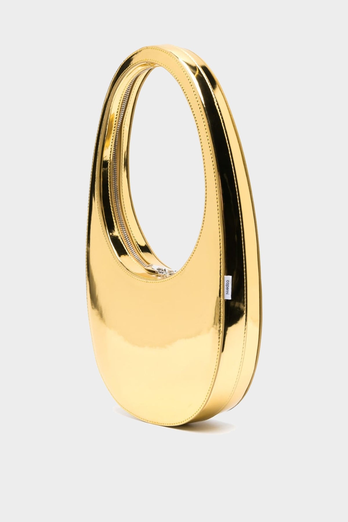 Metallic Swipe Bag in Gold - shop-olivia.com
