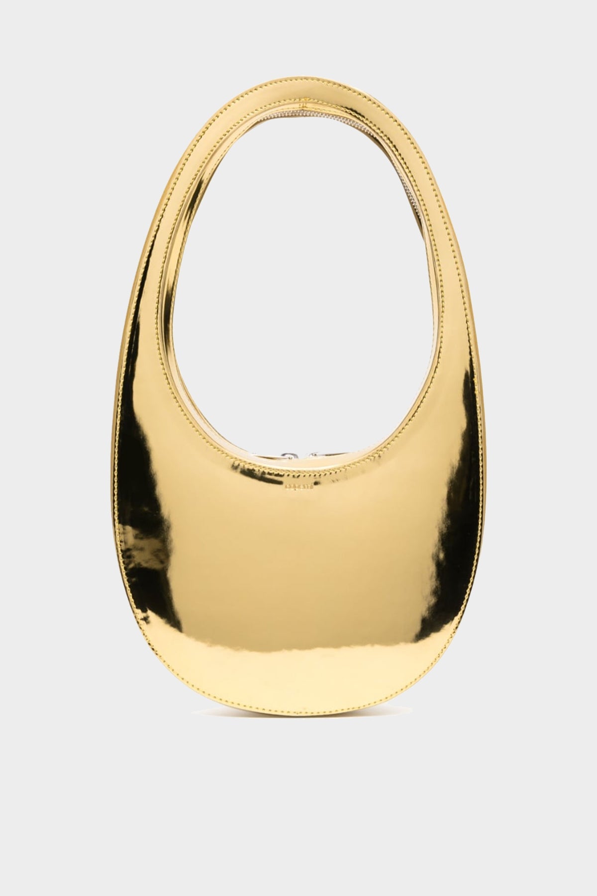 Metallic Swipe Bag in Gold - shop-olivia.com