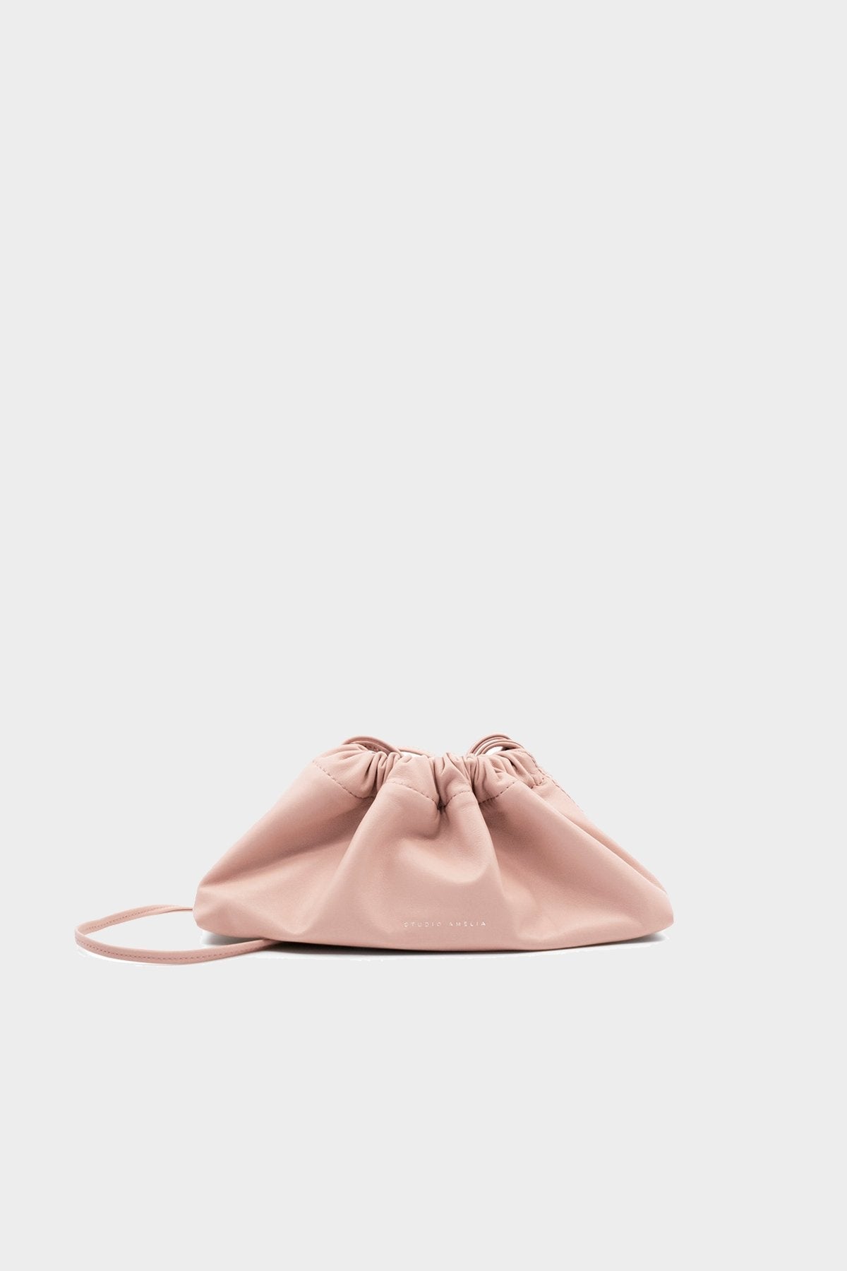 Mini Drawstring Bag in Rose - shop-olivia.com