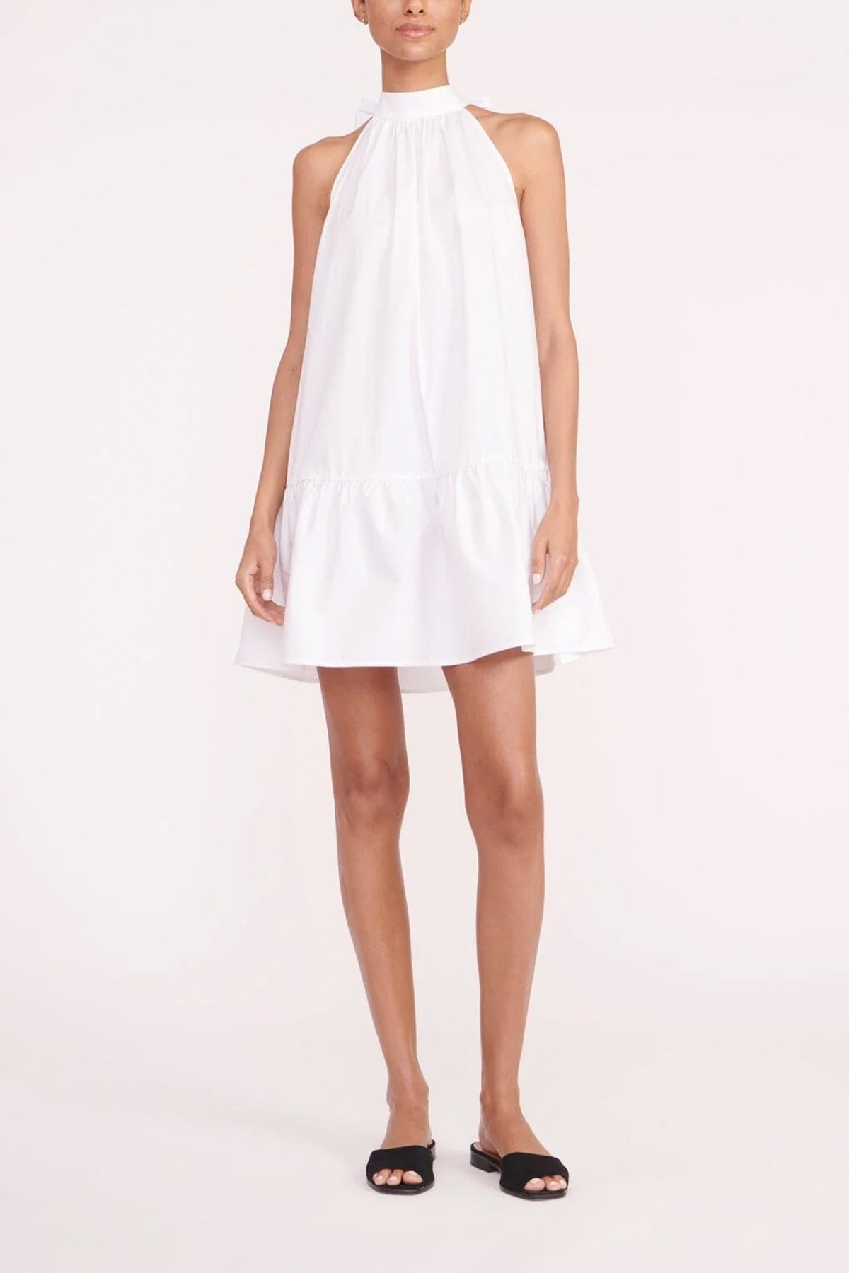 Mini Marlowe Dress in White - shop-olivia.com