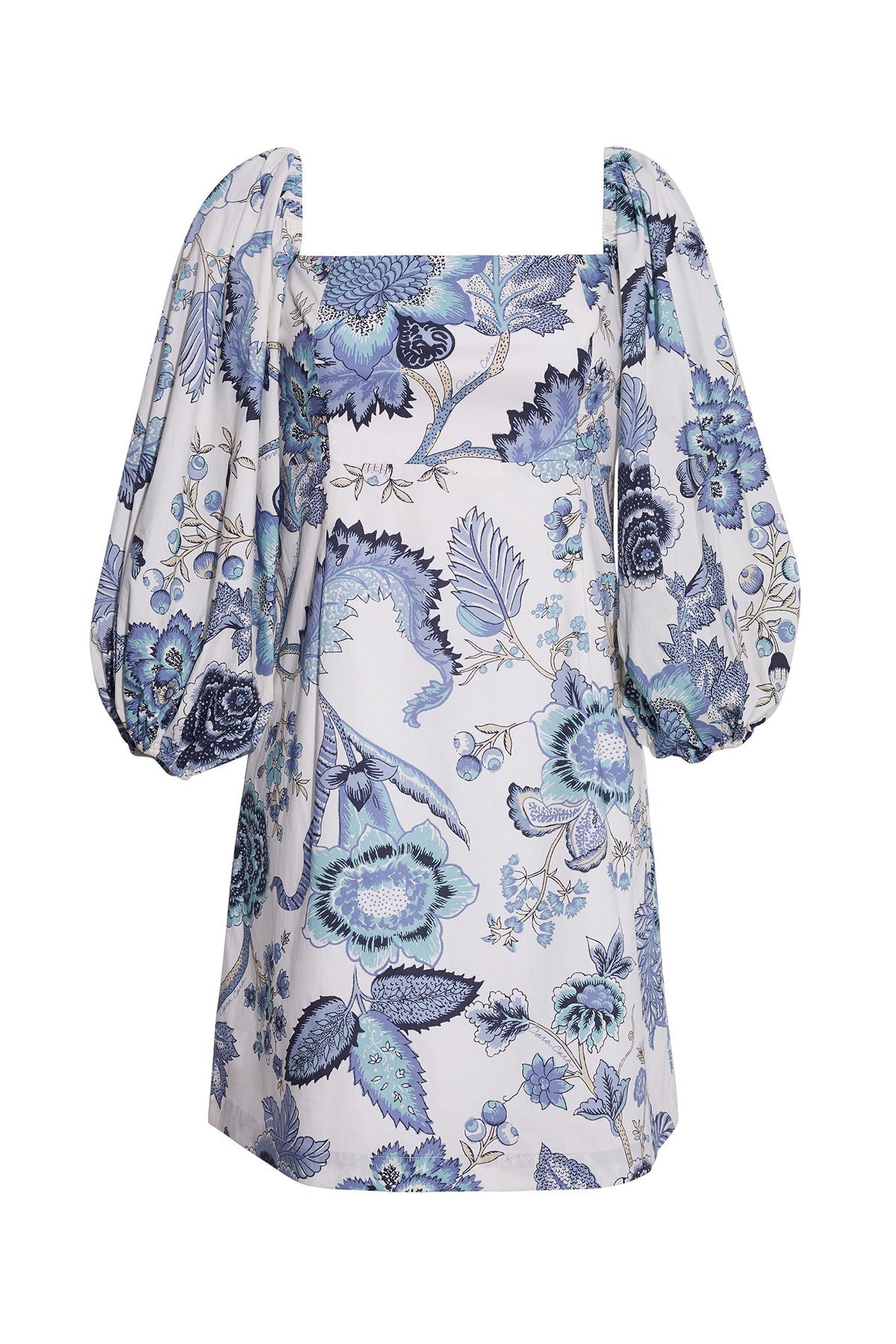 Montauk Dress in Jacobean Blue - shop-olivia.com